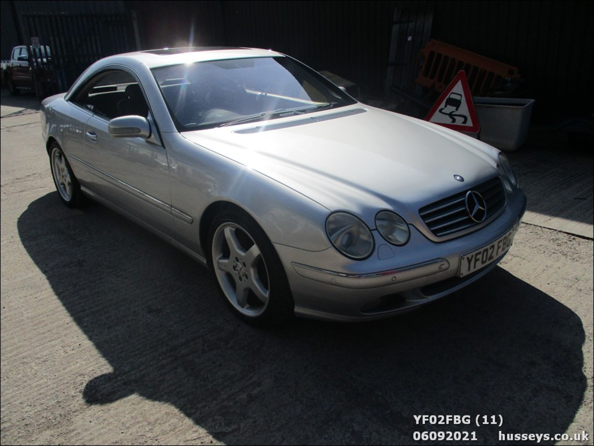 02/02 MERCEDES CL500 AUTO - 4966cc 2dr Coupe (Silver, 64k) - Image 11 of 16