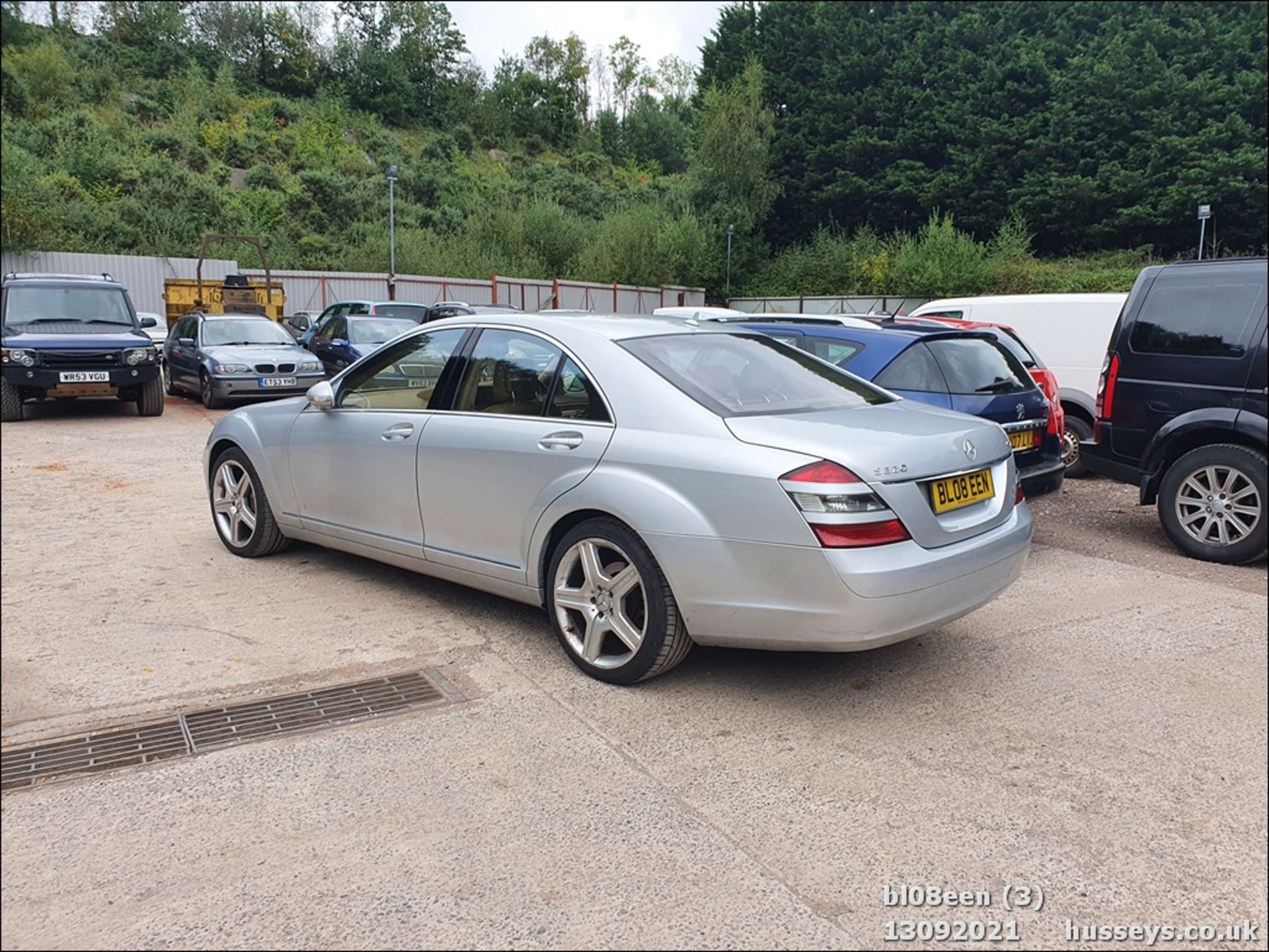 08/08 MERCEDES S320 CDI AUTO - 2987cc 4dr Saloon (Silver, 205k) - Image 3 of 16