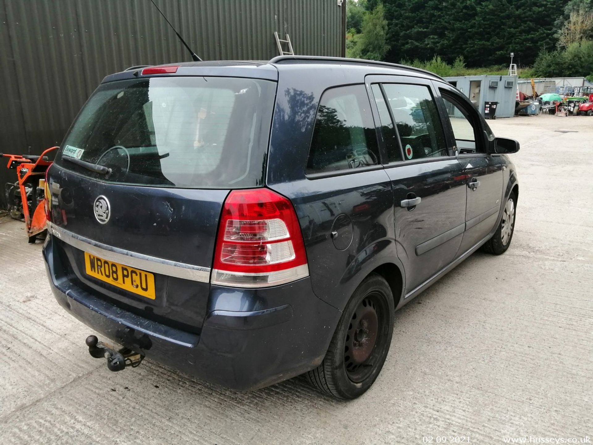 08/08 VAUXHALL ZAFIRA LIFE - 1598cc 5dr MPV (Blue) - Image 7 of 11