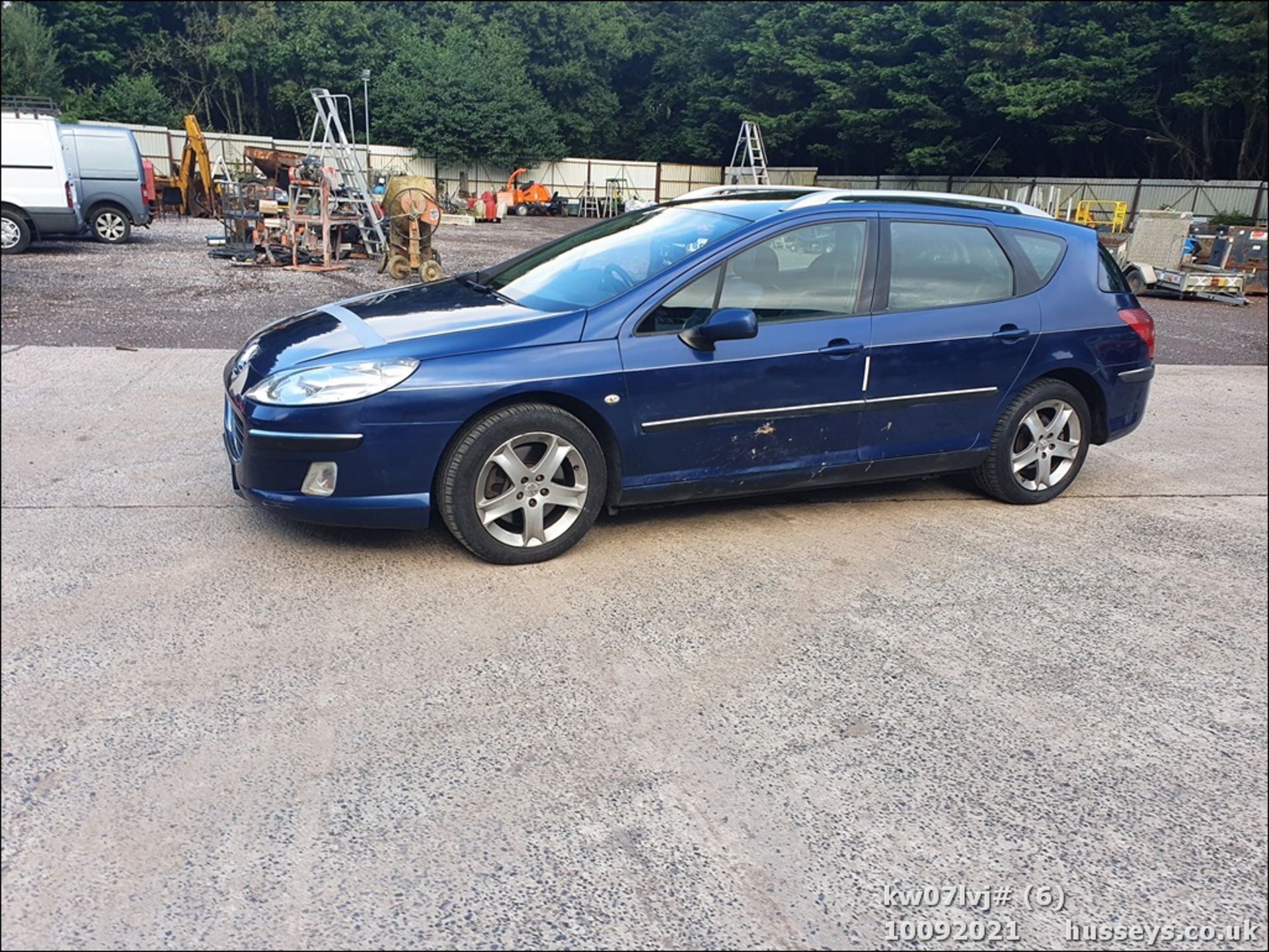 07/07 PEUGEOT 407 SW SPORT HDI - 2179cc 5dr Estate (Blue, 140k) - Image 6 of 20