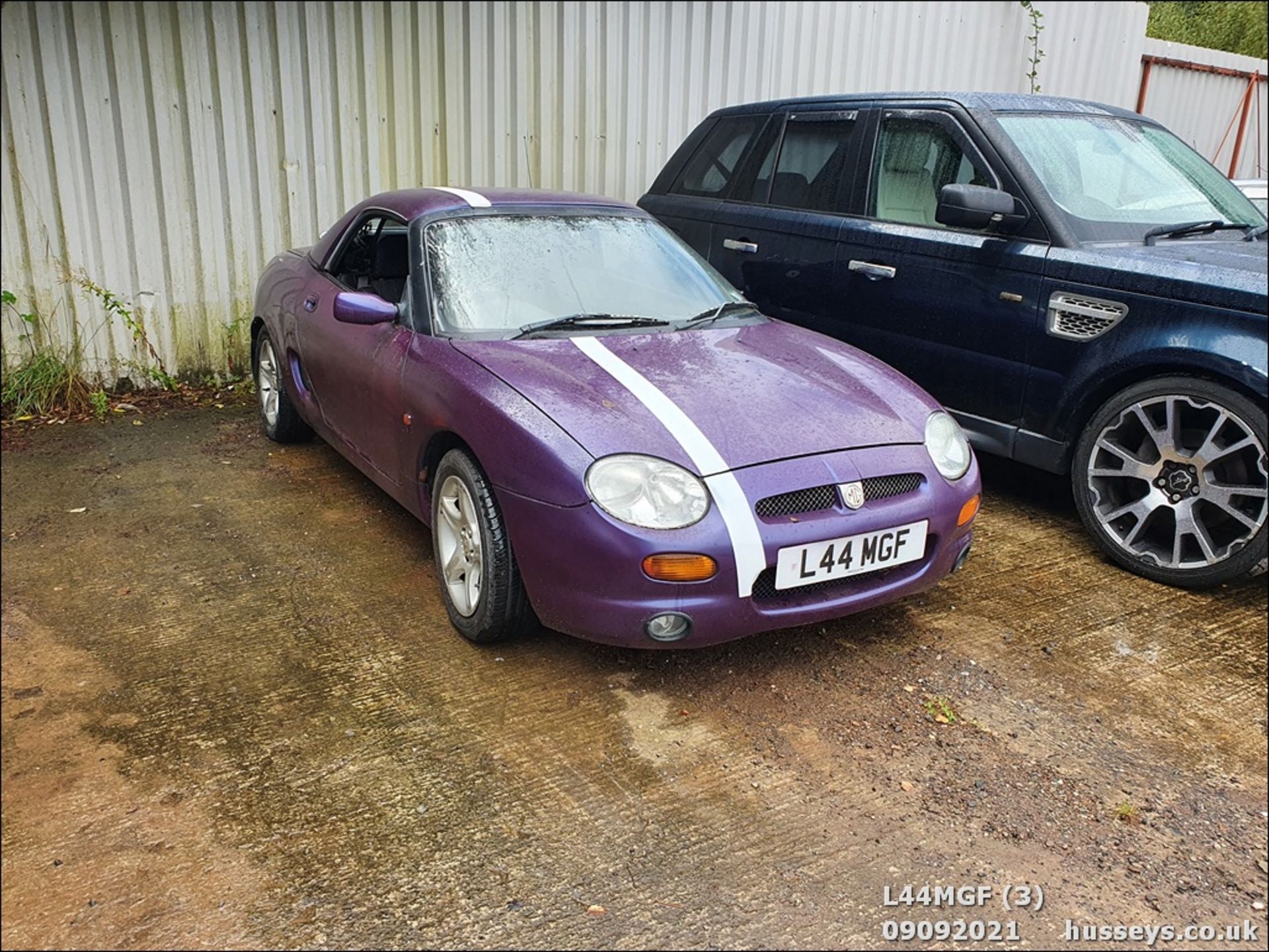 1996 MG MGF 1.8I VVC - 1796cc 2dr Convertible (Mauve/purple) - Image 2 of 12