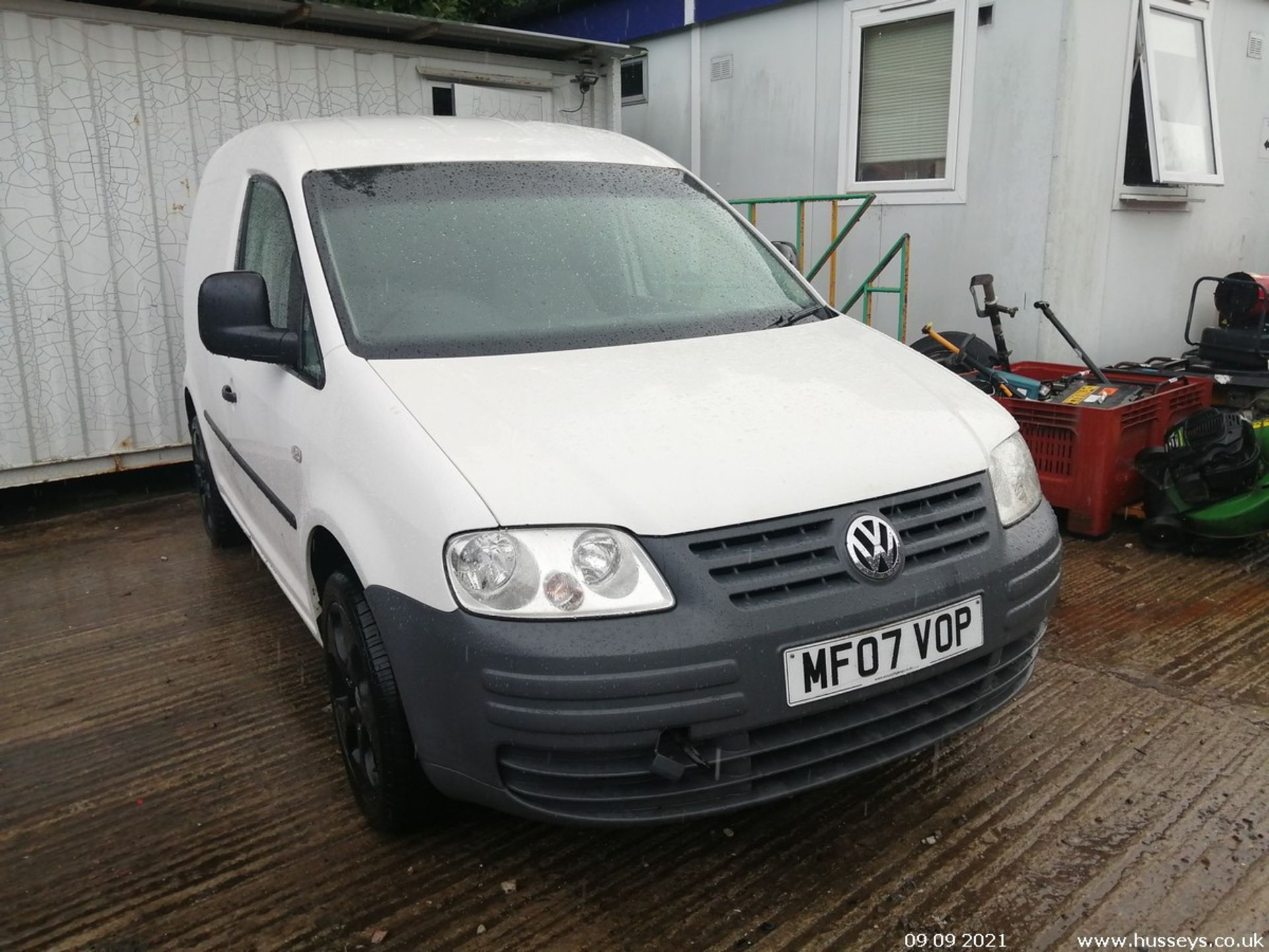 07/07 VOLKSWAGEN CADDY 69PS SDI - 1968cc 5dr Van (White, 120k) - Image 2 of 12