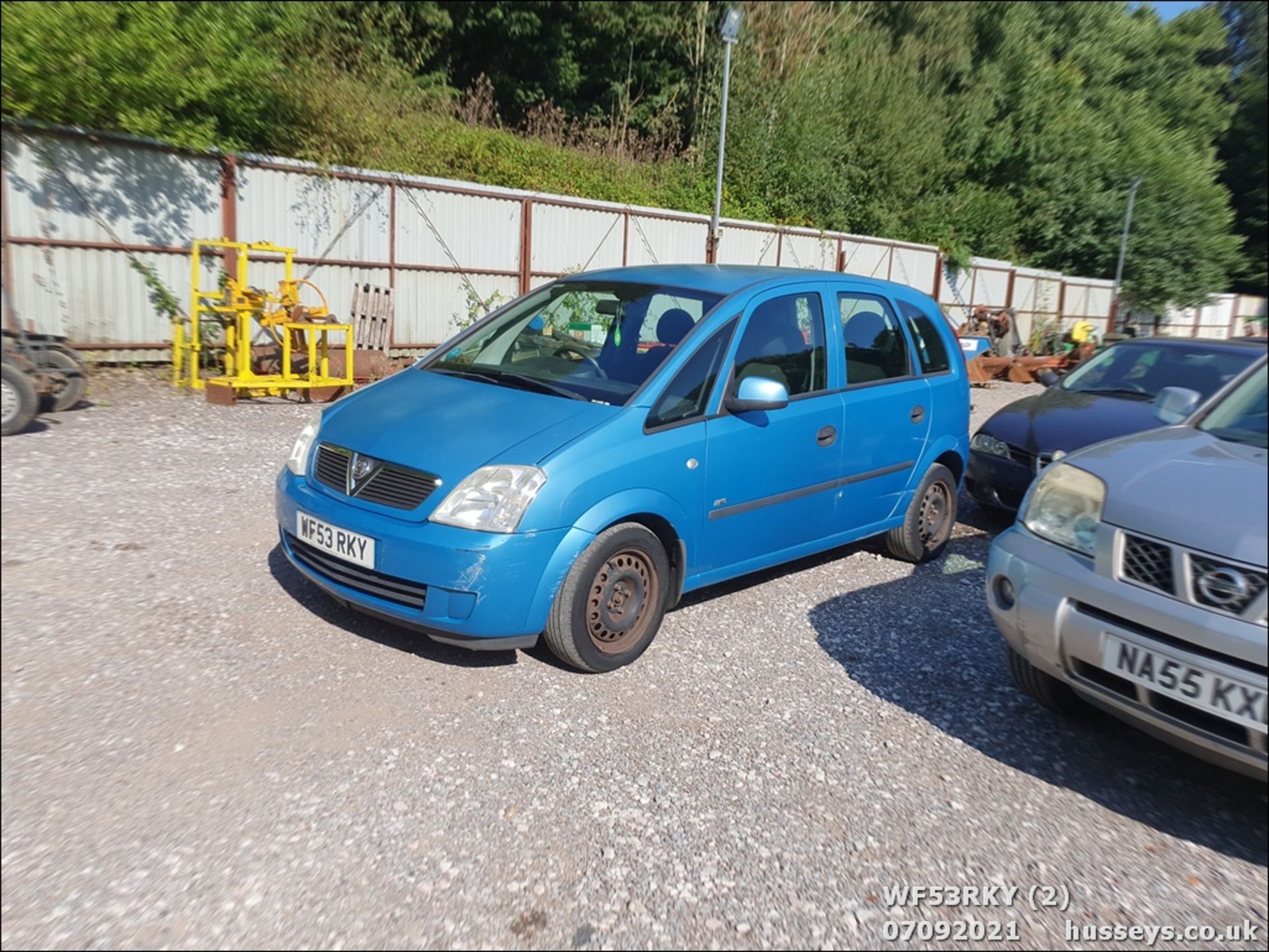 03/53 VAUXHALL MERIVA LIFE 8V - 1598cc 5dr MPV (Blue) - Image 3 of 15