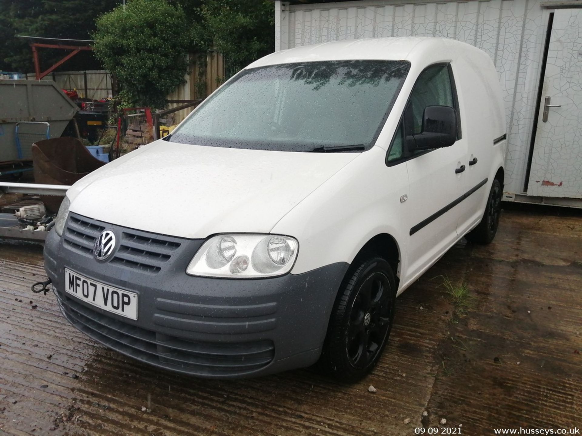 07/07 VOLKSWAGEN CADDY 69PS SDI - 1968cc 5dr Van (White, 120k) - Image 4 of 12