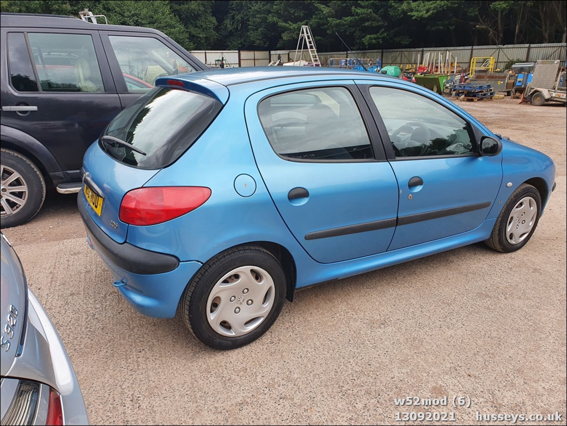 2000 PEUGEOT 206 LX - 1360cc 5dr Hatchback (Blue, 115k) - Image 6 of 13