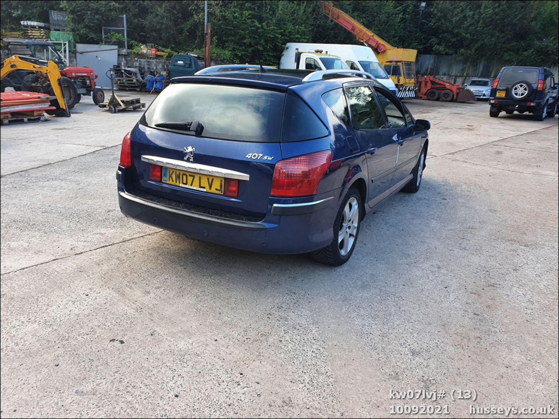 07/07 PEUGEOT 407 SW SPORT HDI - 2179cc 5dr Estate (Blue, 140k) - Image 13 of 20