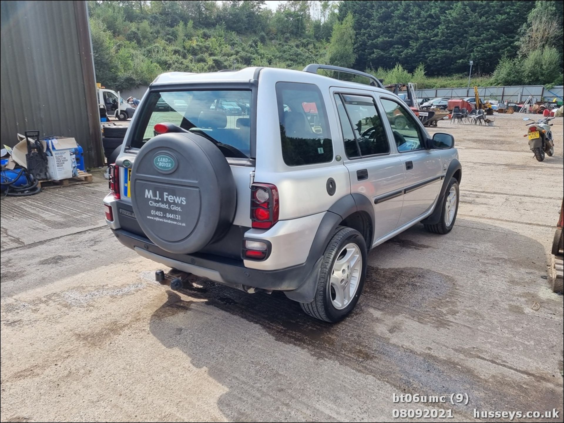 06/06 LAND ROVER FREELANDER HSE TD A - 1951cc 5dr Estate (Silver, 140k) - Image 9 of 20