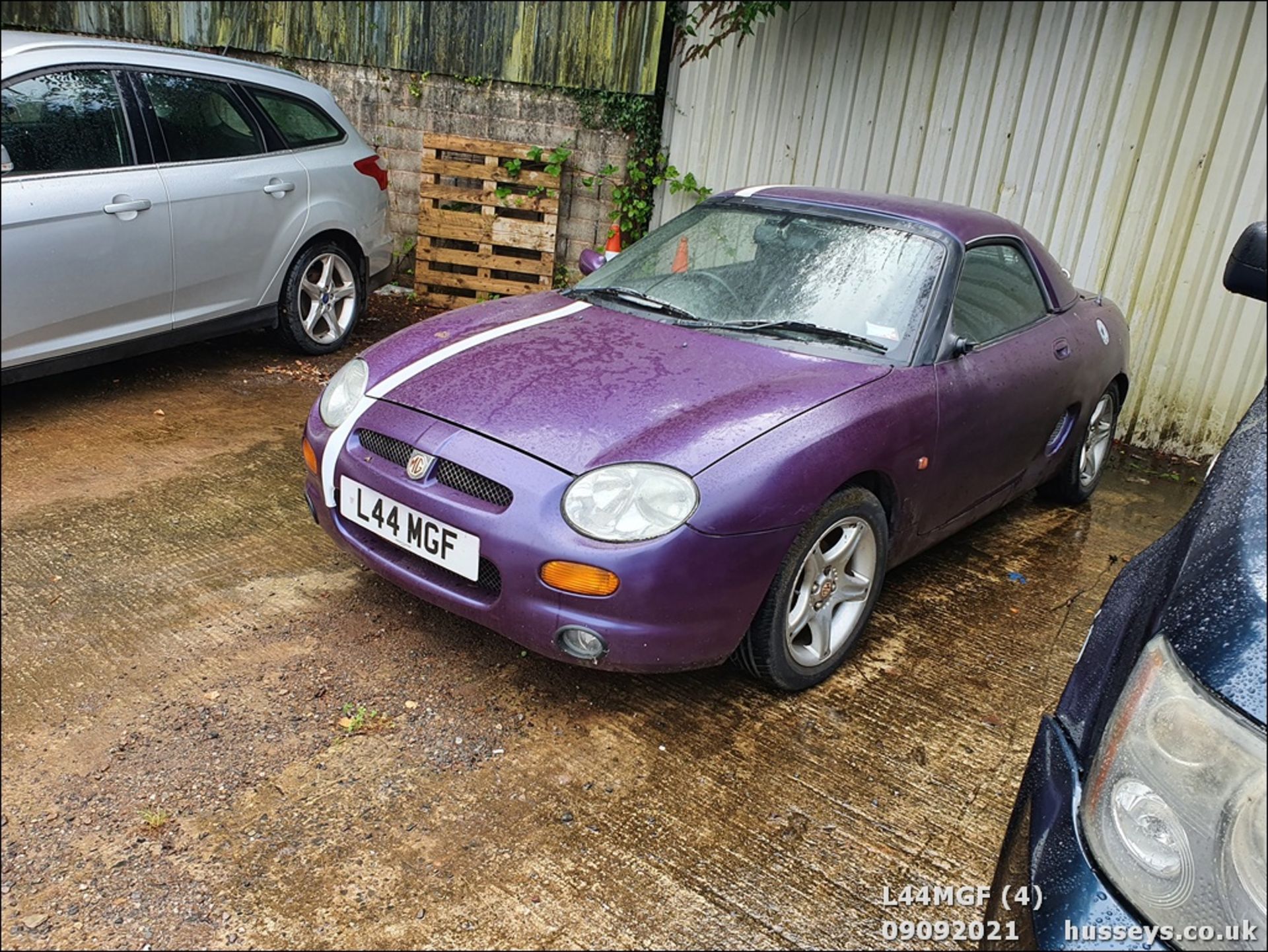 1996 MG MGF 1.8I VVC - 1796cc 2dr Convertible (Mauve/purple) - Image 3 of 12