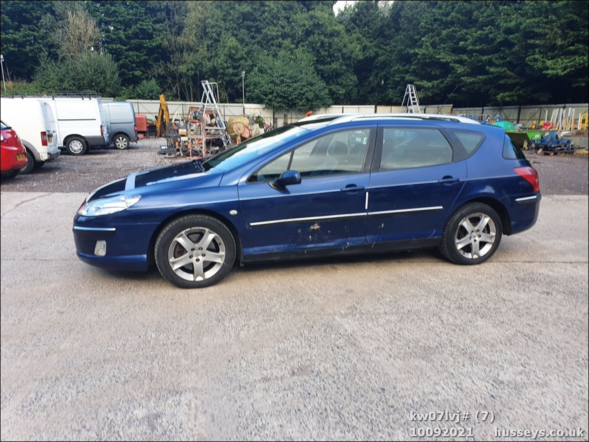 07/07 PEUGEOT 407 SW SPORT HDI - 2179cc 5dr Estate (Blue, 140k) - Image 7 of 20