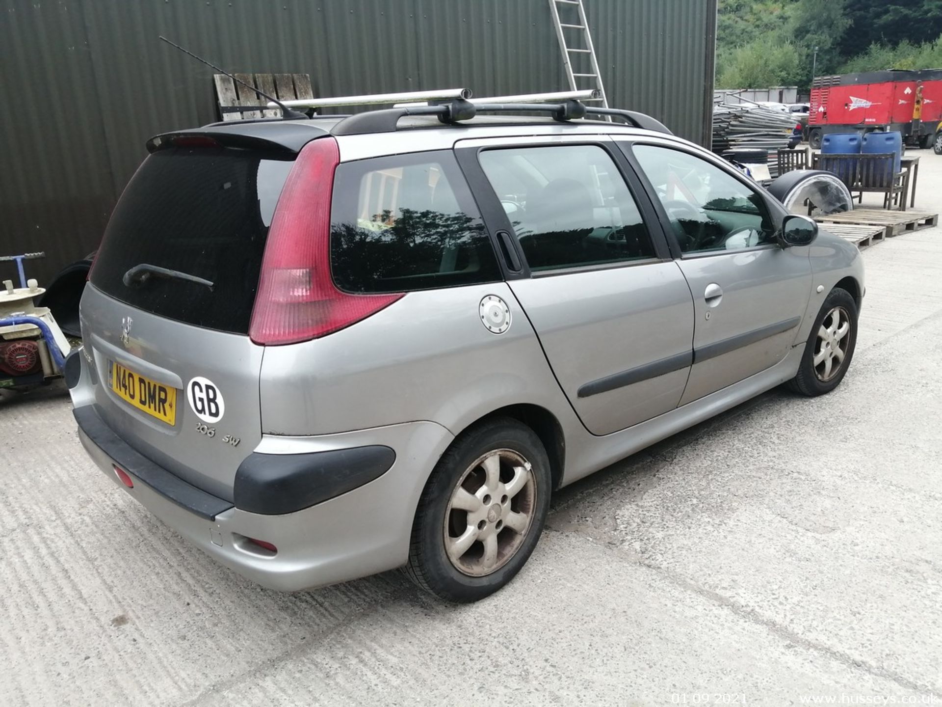 2004 PEUGEOT 206 SW S TD - 1398cc 5dr Estate (Grey, 140k) - Image 5 of 23