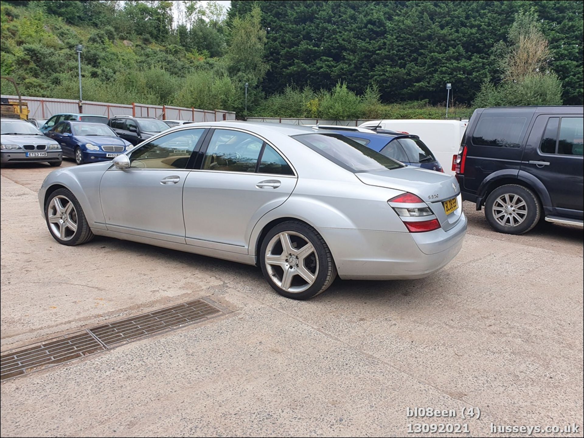 08/08 MERCEDES S320 CDI AUTO - 2987cc 4dr Saloon (Silver, 205k) - Image 4 of 16