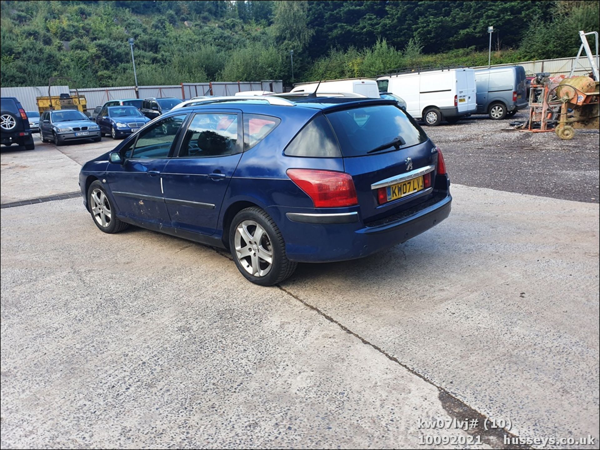 07/07 PEUGEOT 407 SW SPORT HDI - 2179cc 5dr Estate (Blue, 140k) - Image 10 of 20