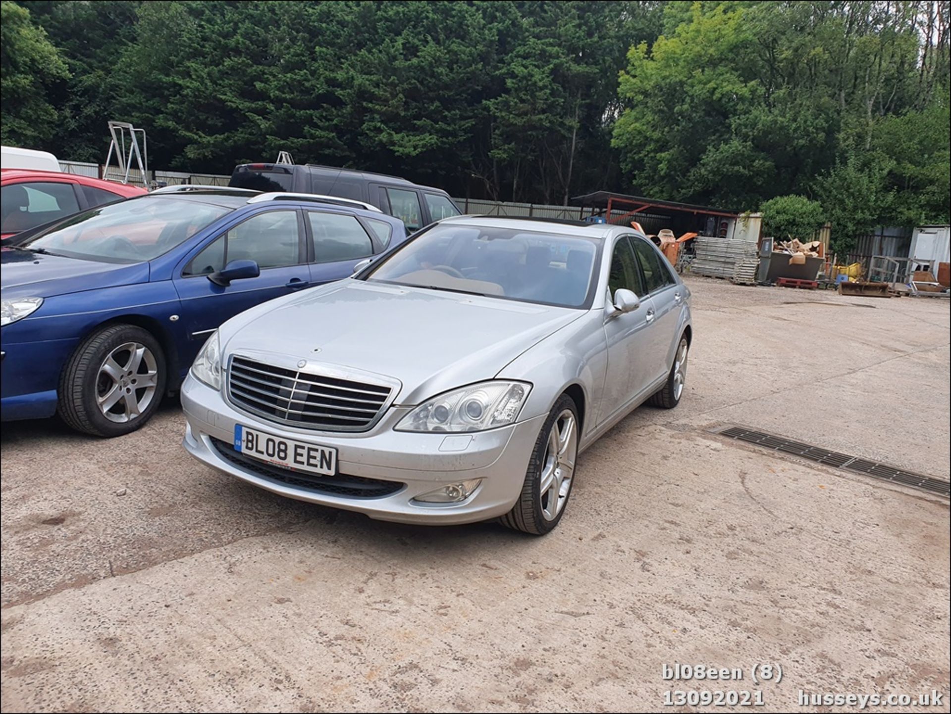 08/08 MERCEDES S320 CDI AUTO - 2987cc 4dr Saloon (Silver, 205k) - Image 8 of 16