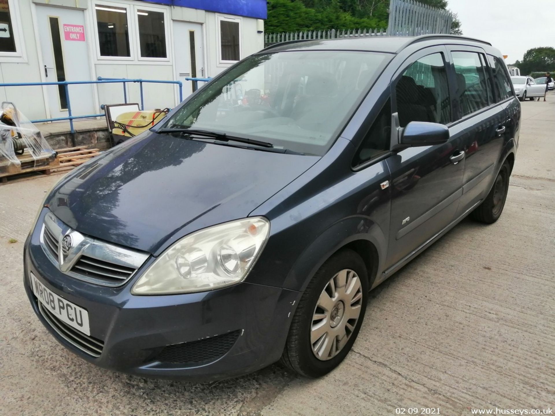 08/08 VAUXHALL ZAFIRA LIFE - 1598cc 5dr MPV (Blue) - Image 3 of 11