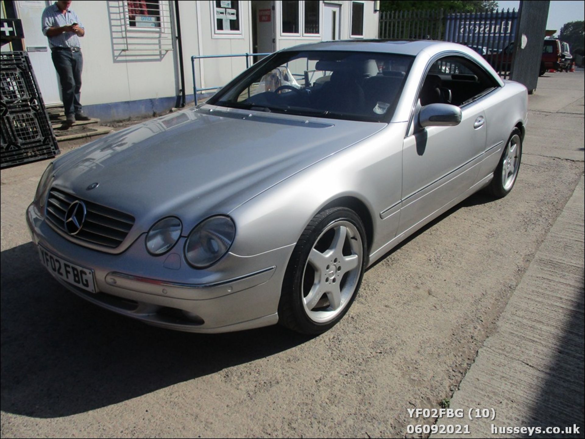 02/02 MERCEDES CL500 AUTO - 4966cc 2dr Coupe (Silver, 64k) - Image 10 of 16