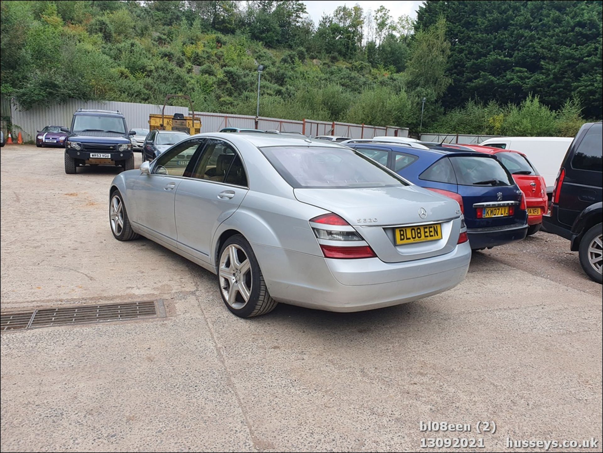 08/08 MERCEDES S320 CDI AUTO - 2987cc 4dr Saloon (Silver, 205k) - Image 2 of 16