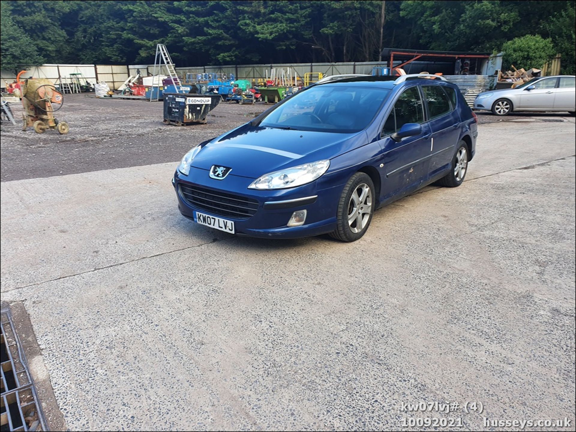 07/07 PEUGEOT 407 SW SPORT HDI - 2179cc 5dr Estate (Blue, 140k) - Image 4 of 20