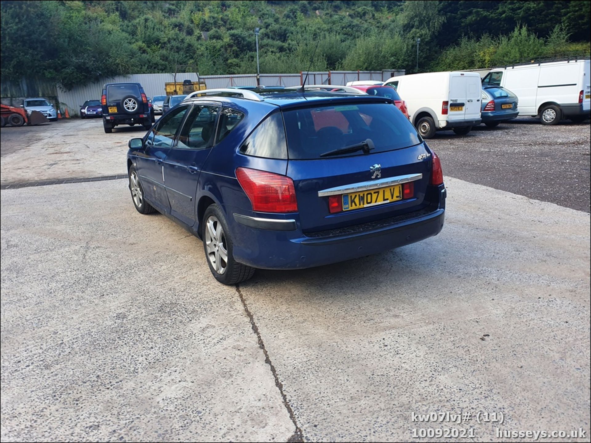 07/07 PEUGEOT 407 SW SPORT HDI - 2179cc 5dr Estate (Blue, 140k) - Image 11 of 20