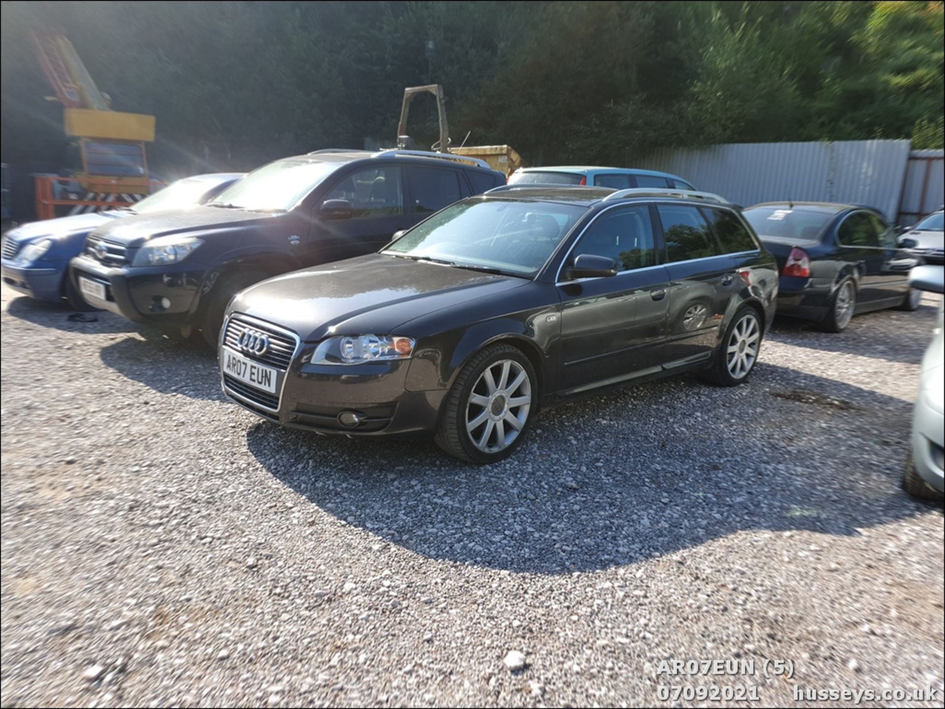 07/07 AUDI A4 AVANT S LINE TDI 140 - 1968cc 5dr Estate (Grey, 205k) - Image 6 of 17