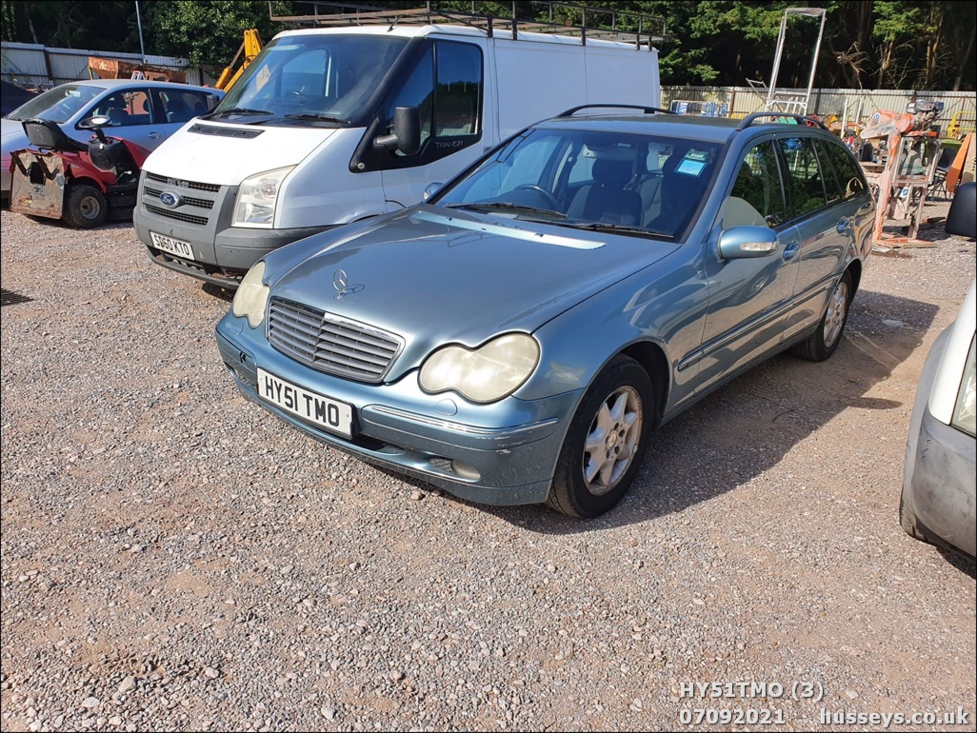 01/51 MERCEDES C200 KOMP.ELEGANCE AUTO - 1998cc 5dr Estate (Blue, 110k) - Image 4 of 16