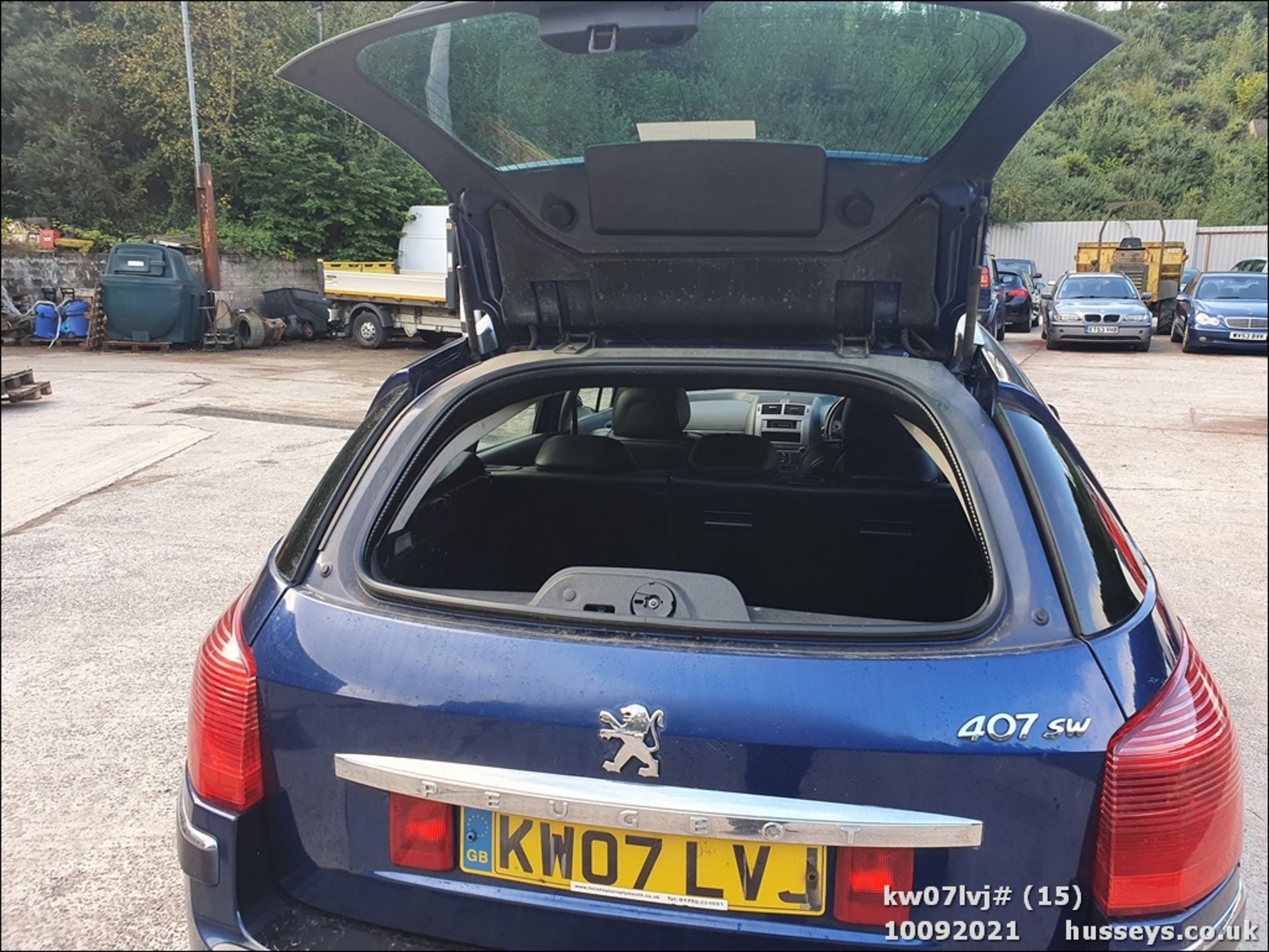 07/07 PEUGEOT 407 SW SPORT HDI - 2179cc 5dr Estate (Blue, 140k) - Image 15 of 20