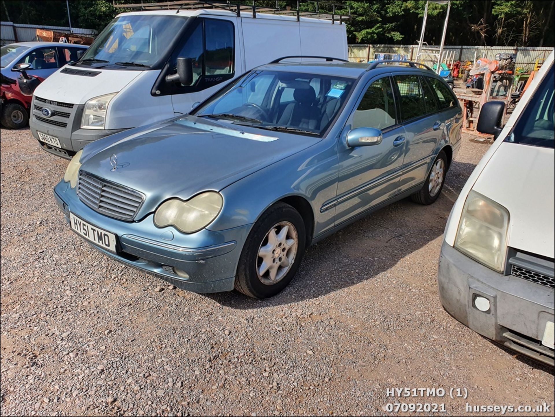 01/51 MERCEDES C200 KOMP.ELEGANCE AUTO - 1998cc 5dr Estate (Blue, 110k) - Image 2 of 16