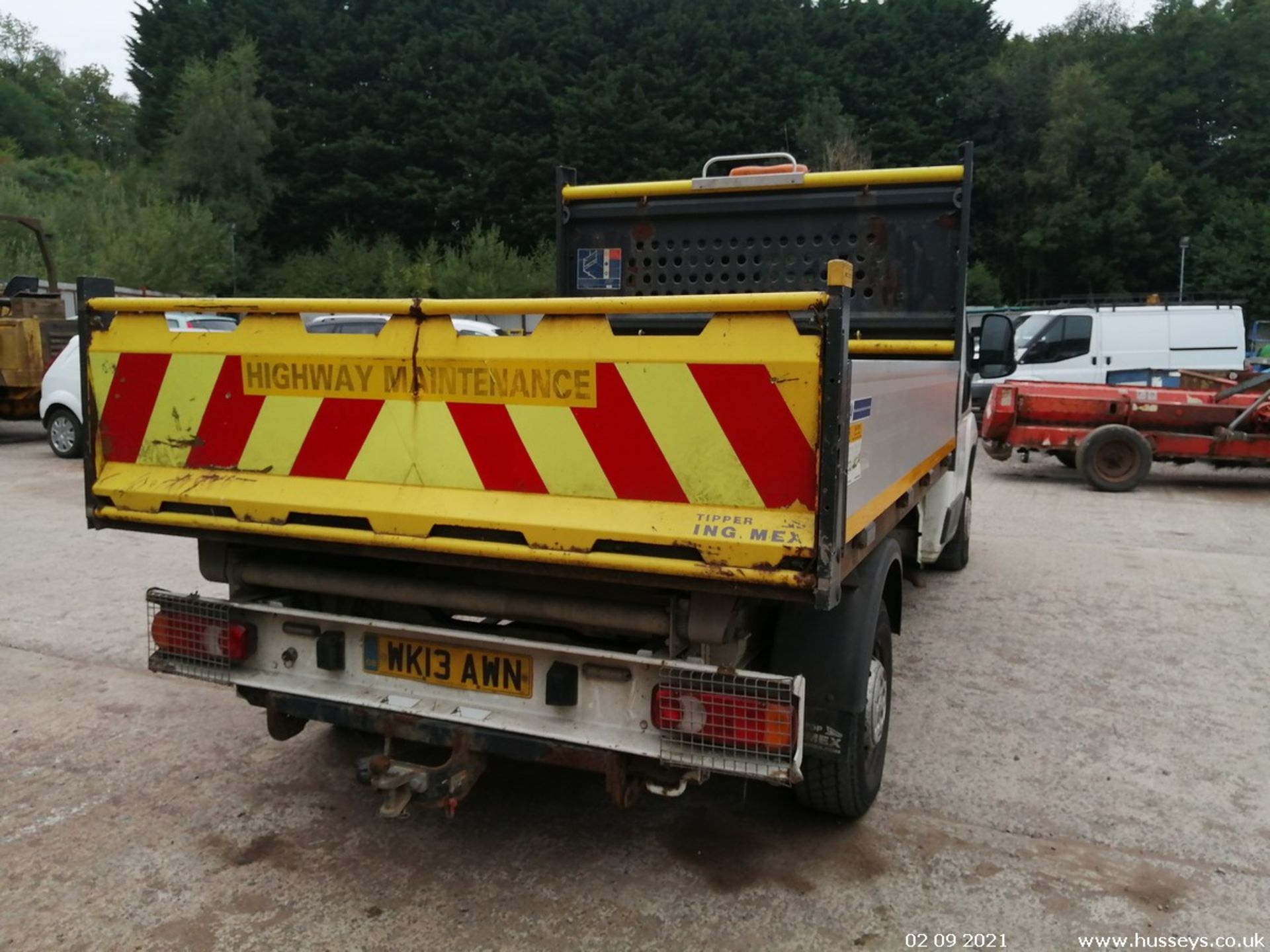 13/13 PEUGEOT BOXER 335 L3 HDI - 2198cc 2dr Tipper (White, 59k) - Image 7 of 12