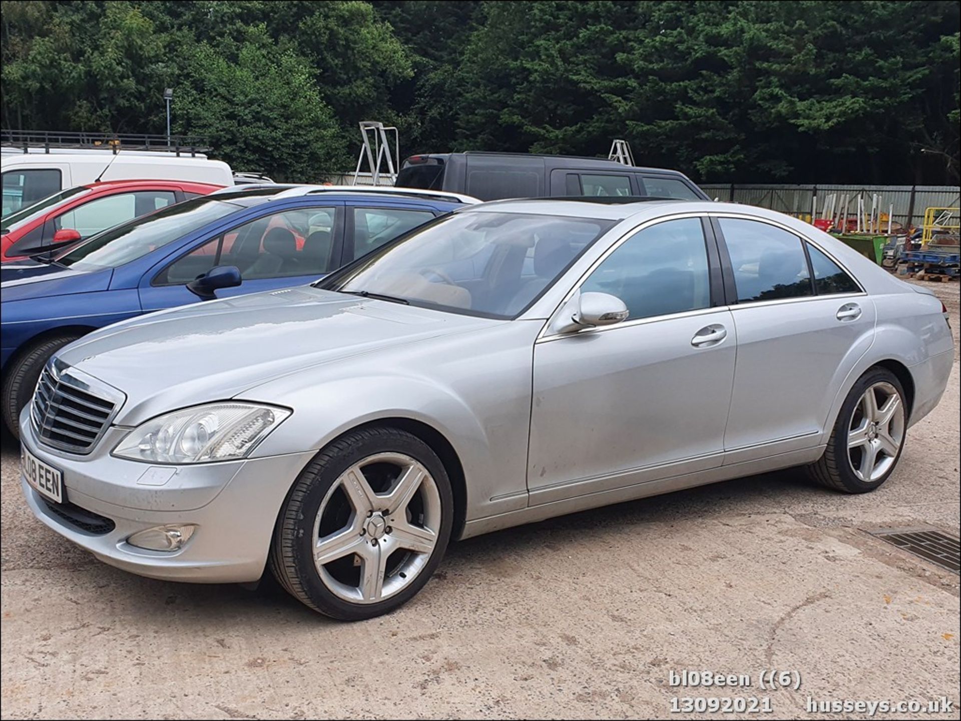 08/08 MERCEDES S320 CDI AUTO - 2987cc 4dr Saloon (Silver, 205k) - Image 6 of 16