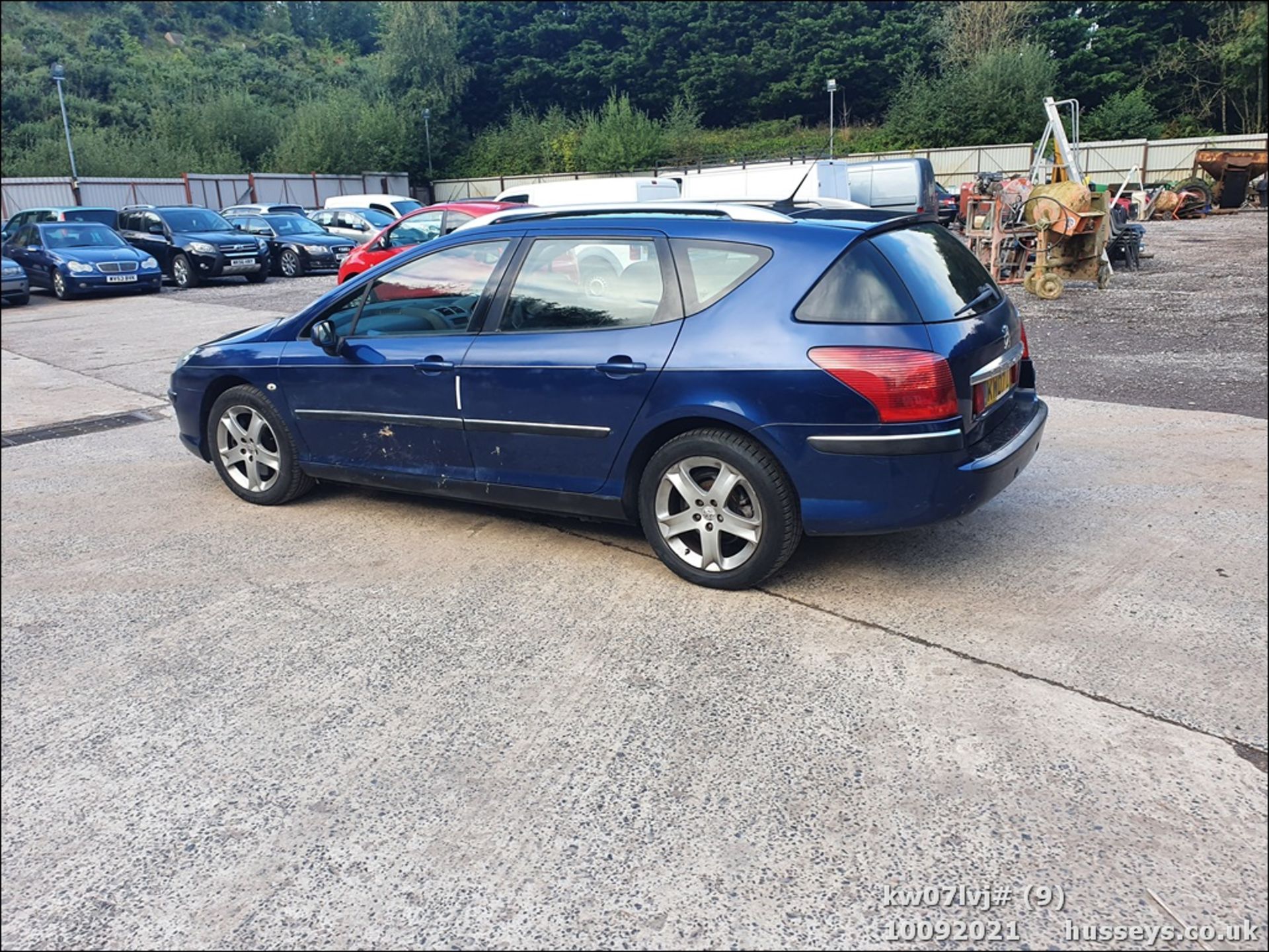 07/07 PEUGEOT 407 SW SPORT HDI - 2179cc 5dr Estate (Blue, 140k) - Image 9 of 20