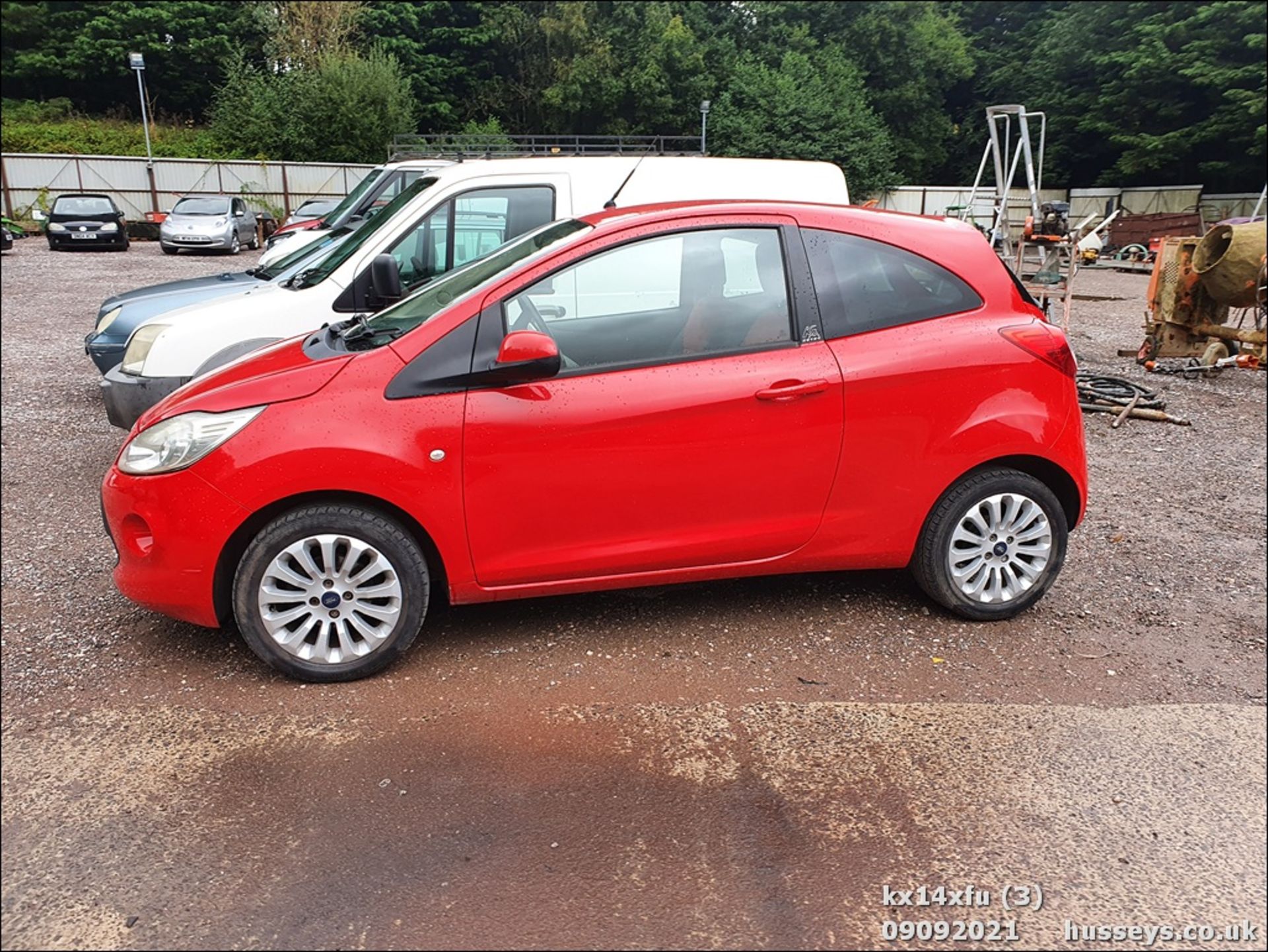 14/14 FORD KA ZETEC - 1242cc 3dr Hatchback (Red) - Image 3 of 17