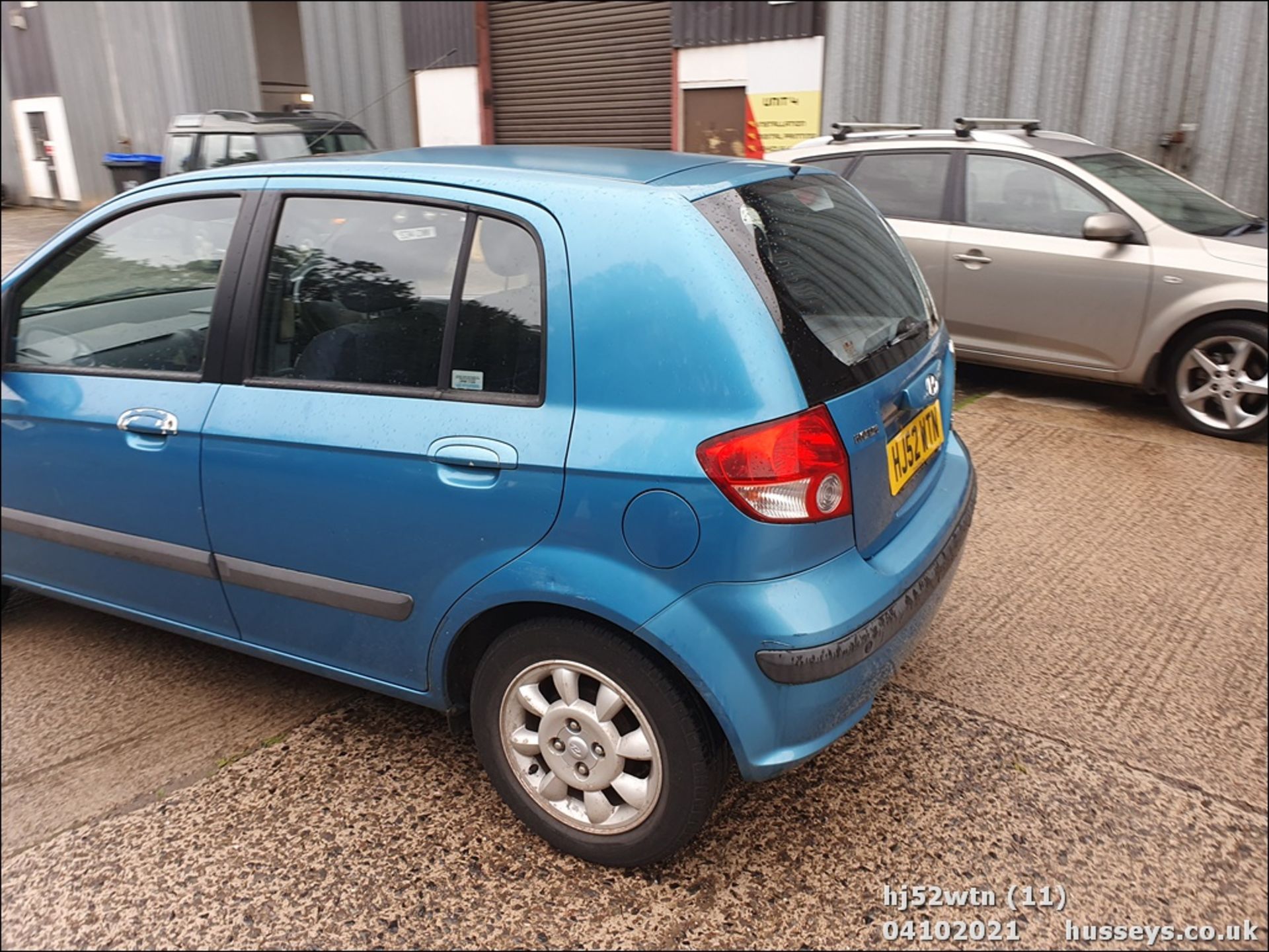 03/52 HYUNDAI GETZ CDX AUTO - 1341cc 5dr Hatchback (Blue, 54k) - Image 11 of 20