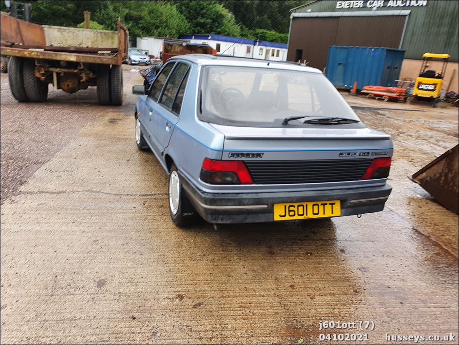 1992 PEUGEOT 309 GL AUTO - 1580cc 5dr Hatchback (Blue) - Image 8 of 15