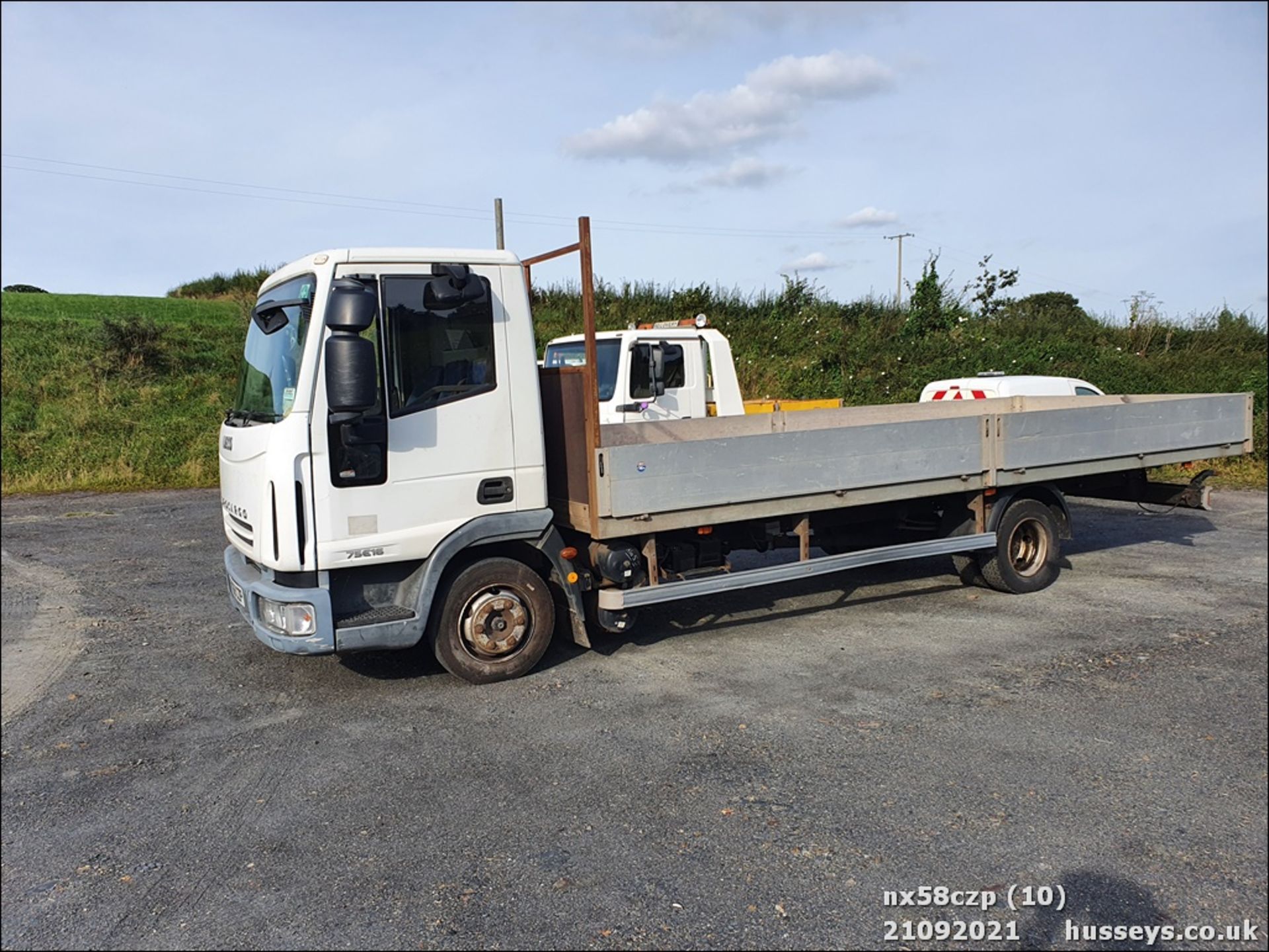 08/58 IVECO EUROCARGO ML75E16 - 3920cc 2dr Flat Bed (White, 326k) - Image 9 of 21