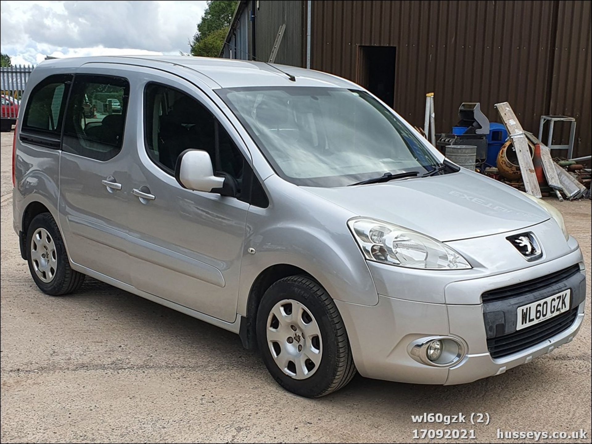 11/60 PEUGEOT PARTNER TEPEE S HDI 92 - 1560cc 5dr MPV (Silver, 89k)