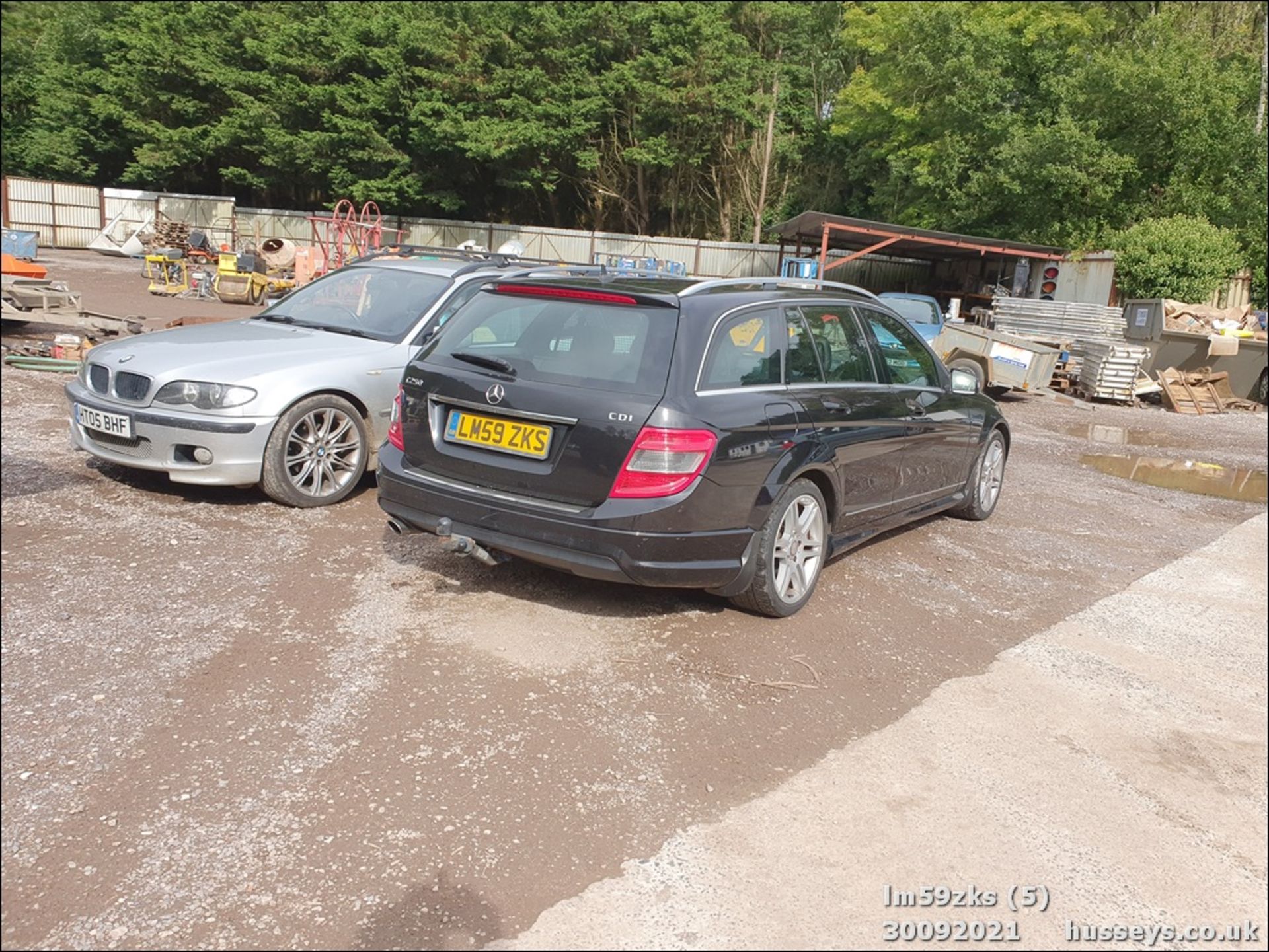 09/59 MERCEDES-BENZ C250 BLUEF-CY SPORT CDI A - 2143cc 5dr Estate (Black, 134k) - Image 4 of 19