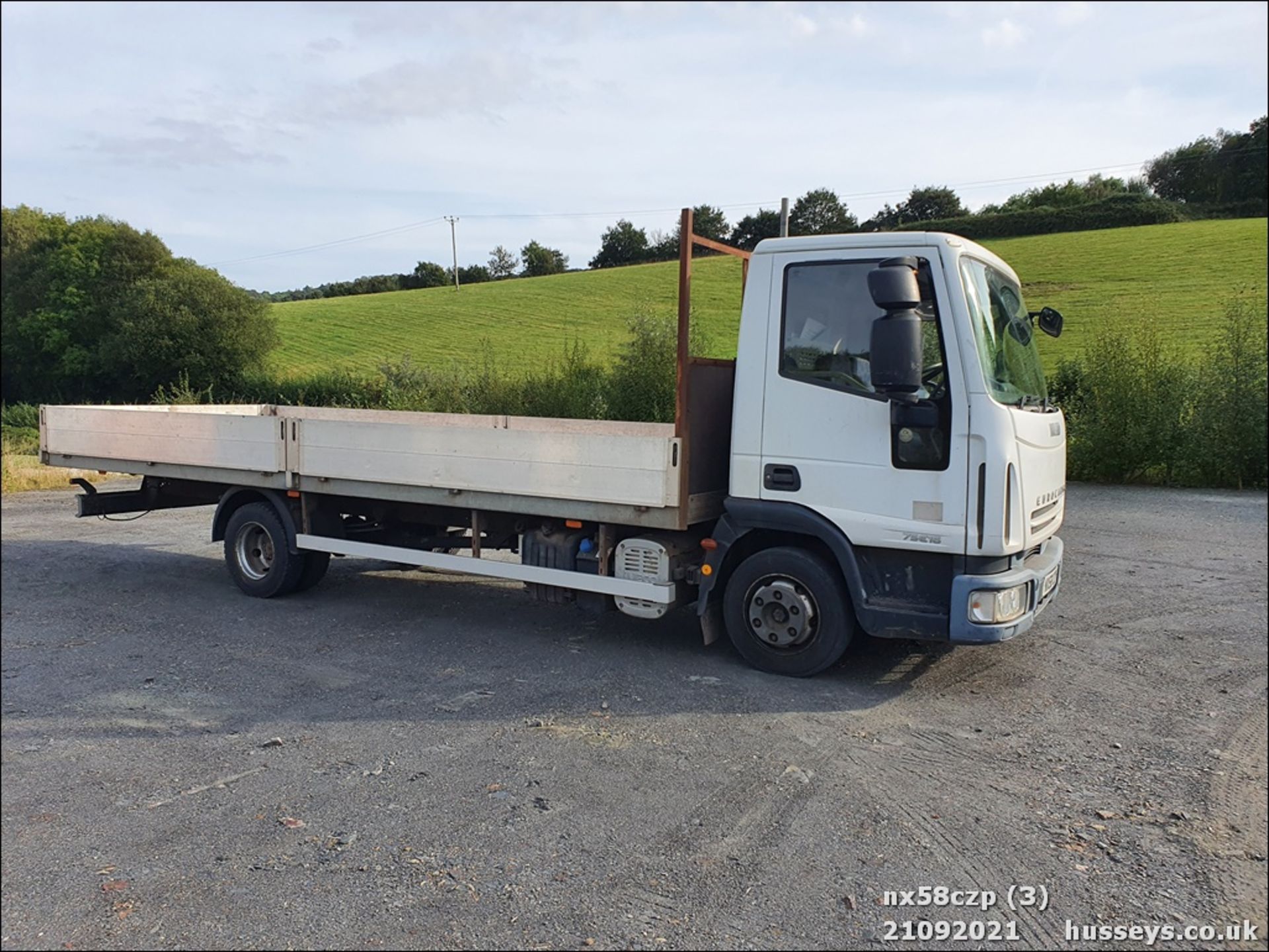 08/58 IVECO EUROCARGO ML75E16 - 3920cc 2dr Flat Bed (White, 326k) - Image 3 of 21