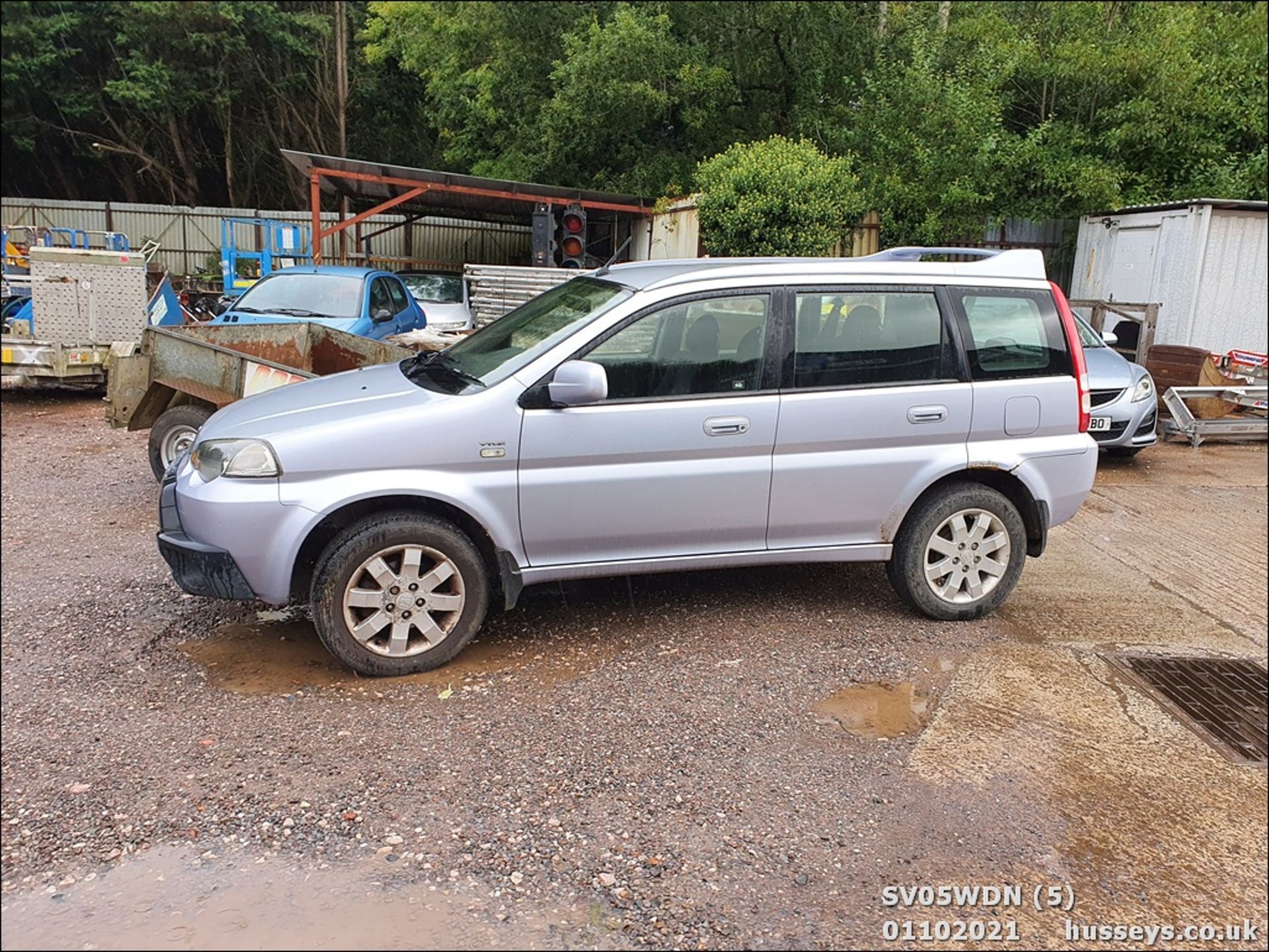 05/05 HONDA HR-V VTEC 4WD - 1590cc 5dr Estate (Silver, 123k) - Image 4 of 16