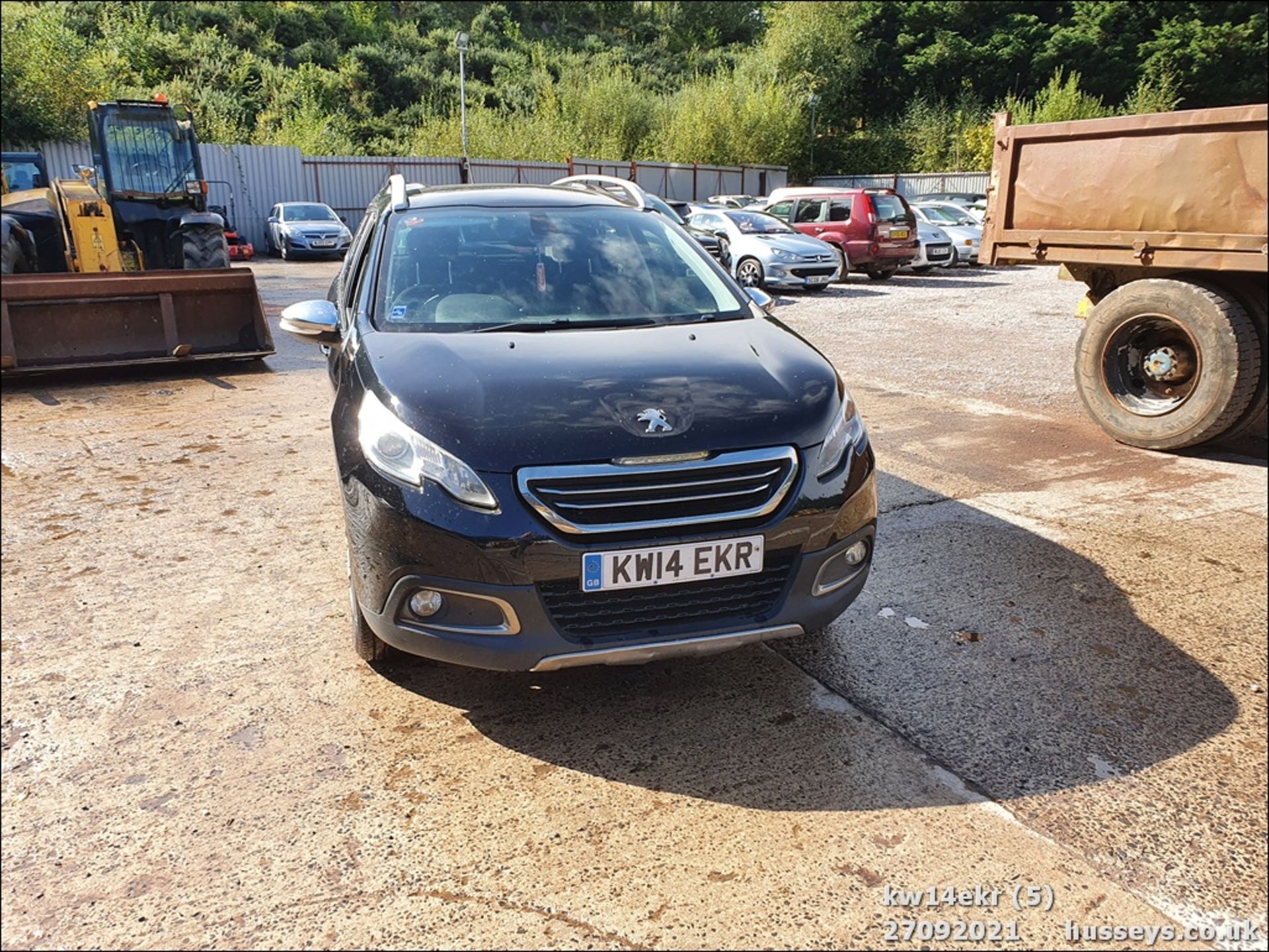 14/14 PEUGEOT 2008 ALLURE E-HDI - 1560cc 5dr Hatchback (Black, 125k) - Image 3 of 19