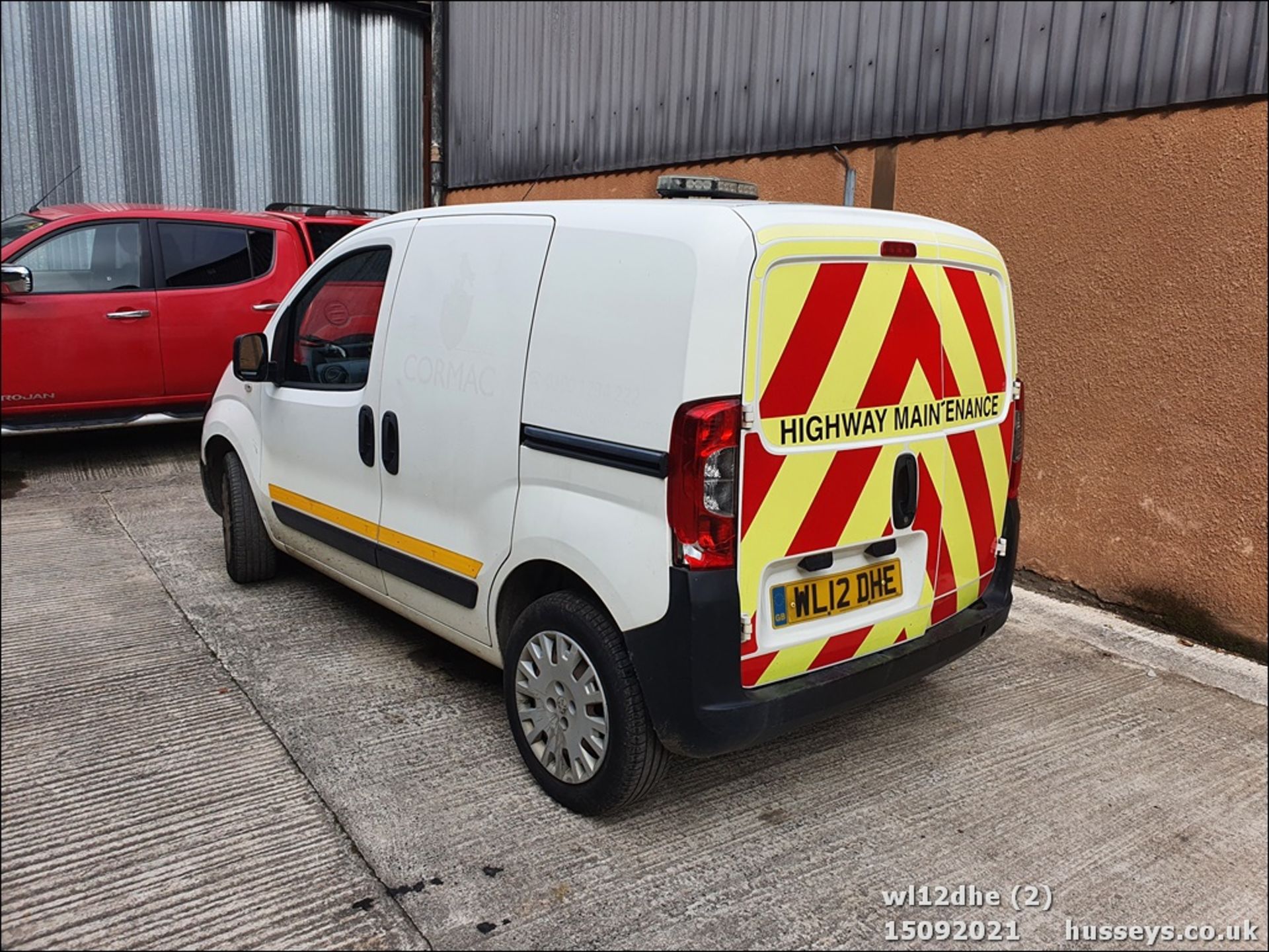 12/12 PEUGEOT BIPPER SE HDI - 1248cc 5dr Van (White, 113k) - Image 2 of 9