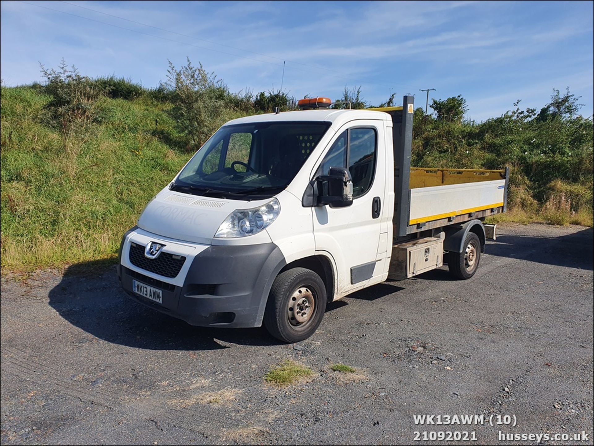 13/13 PEUGEOT BOXER 335 L3 HDI - 2198cc 2dr Tipper (White, 114k) - Image 11 of 16