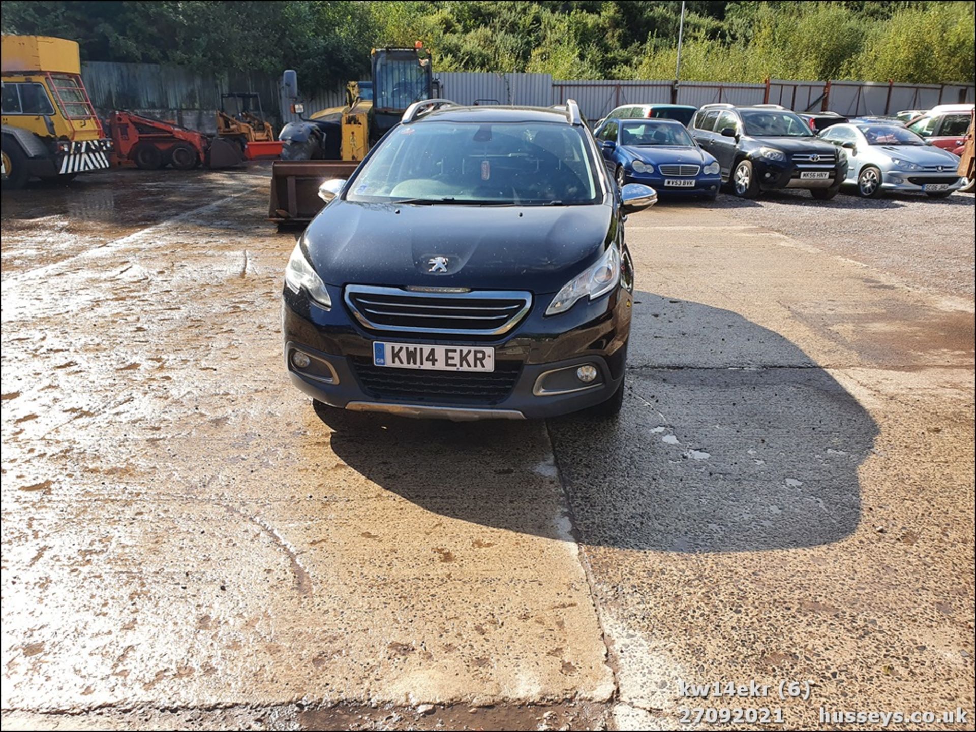 14/14 PEUGEOT 2008 ALLURE E-HDI - 1560cc 5dr Hatchback (Black, 125k) - Image 4 of 19