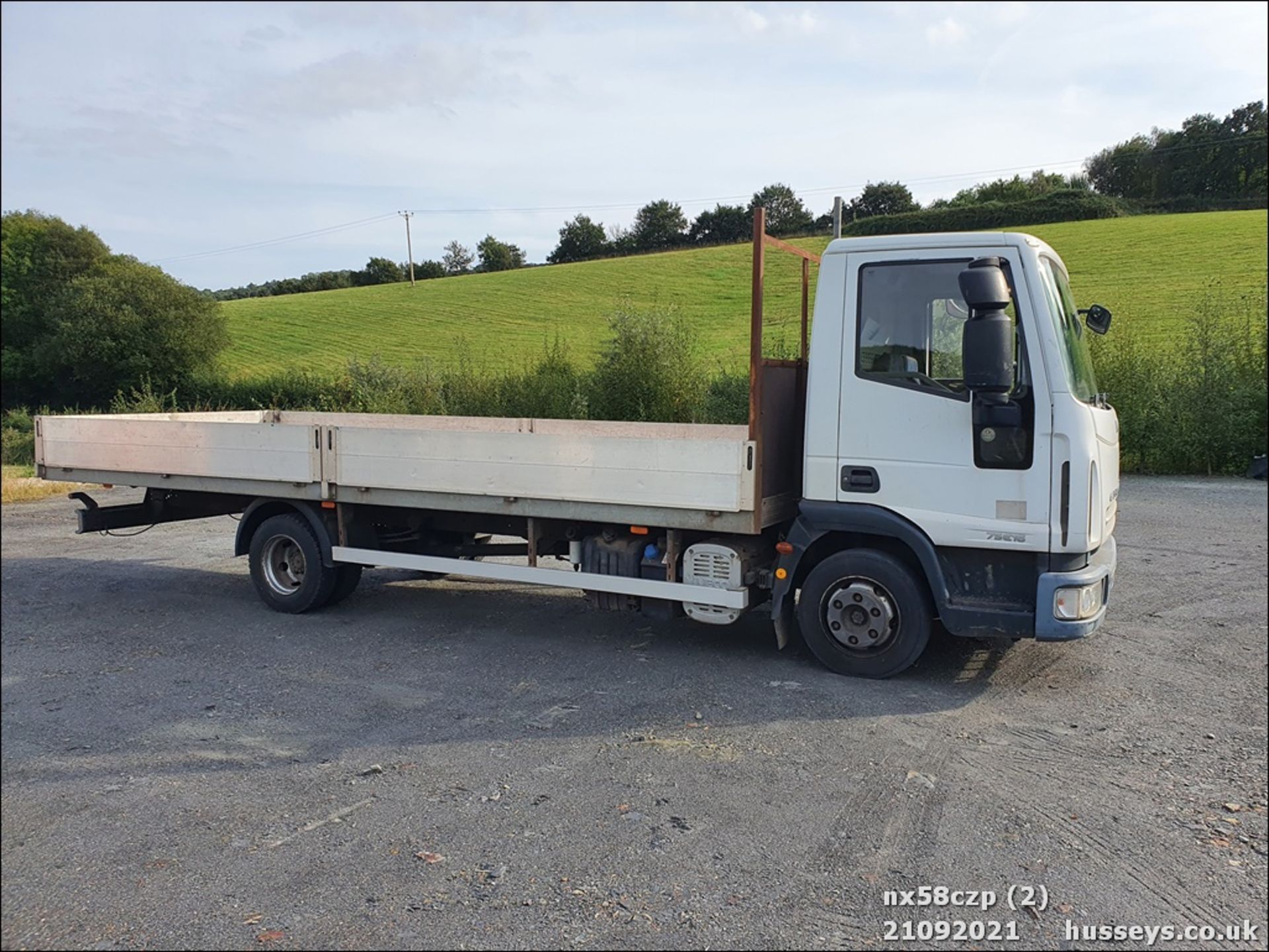 08/58 IVECO EUROCARGO ML75E16 - 3920cc 2dr Flat Bed (White, 326k) - Image 2 of 21