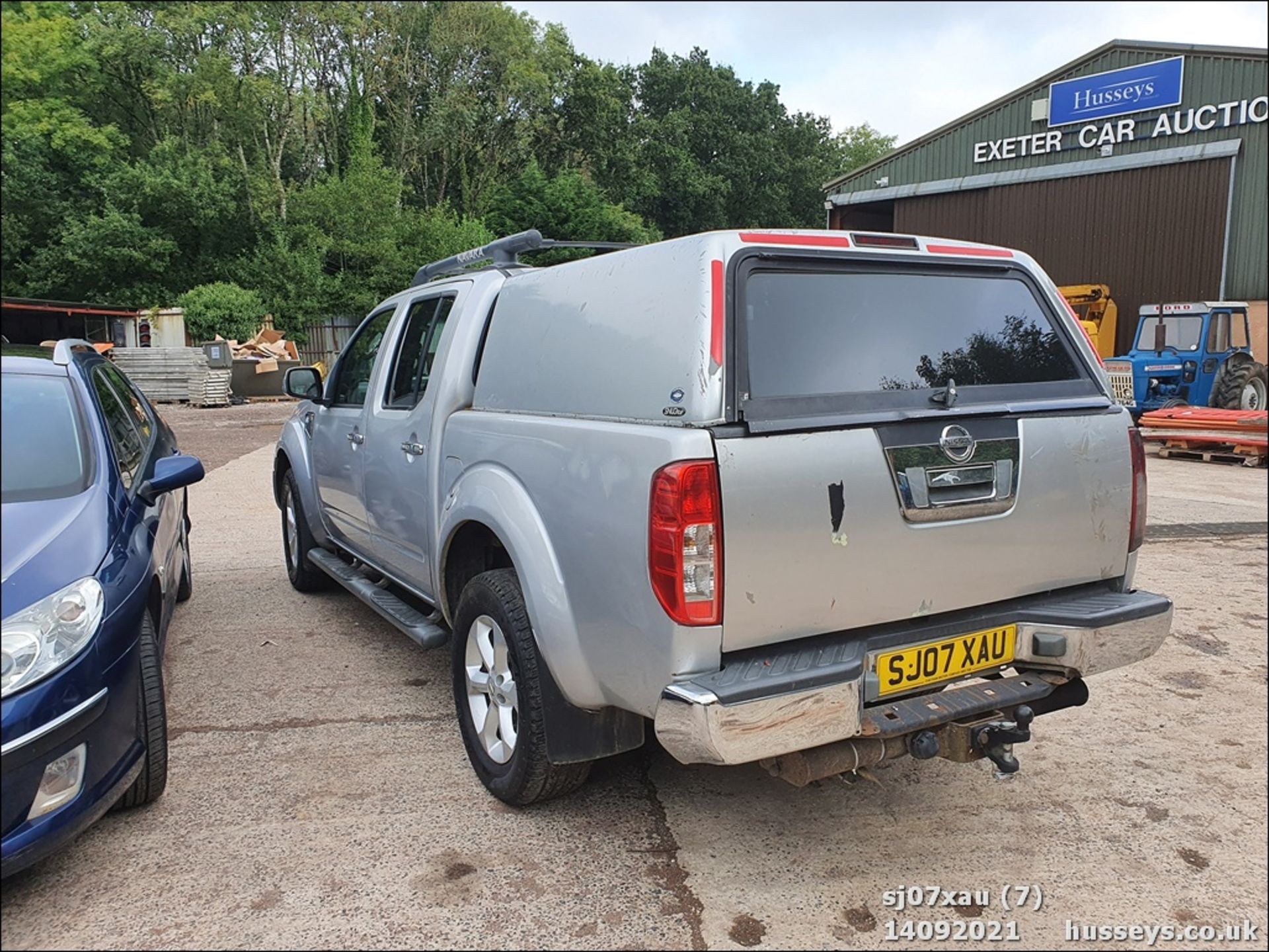 07/07 NISSAN NAVARA D/C OUTLAW DCI - 2488cc 4dr 4x4 (Silver, 166k) - Image 7 of 15