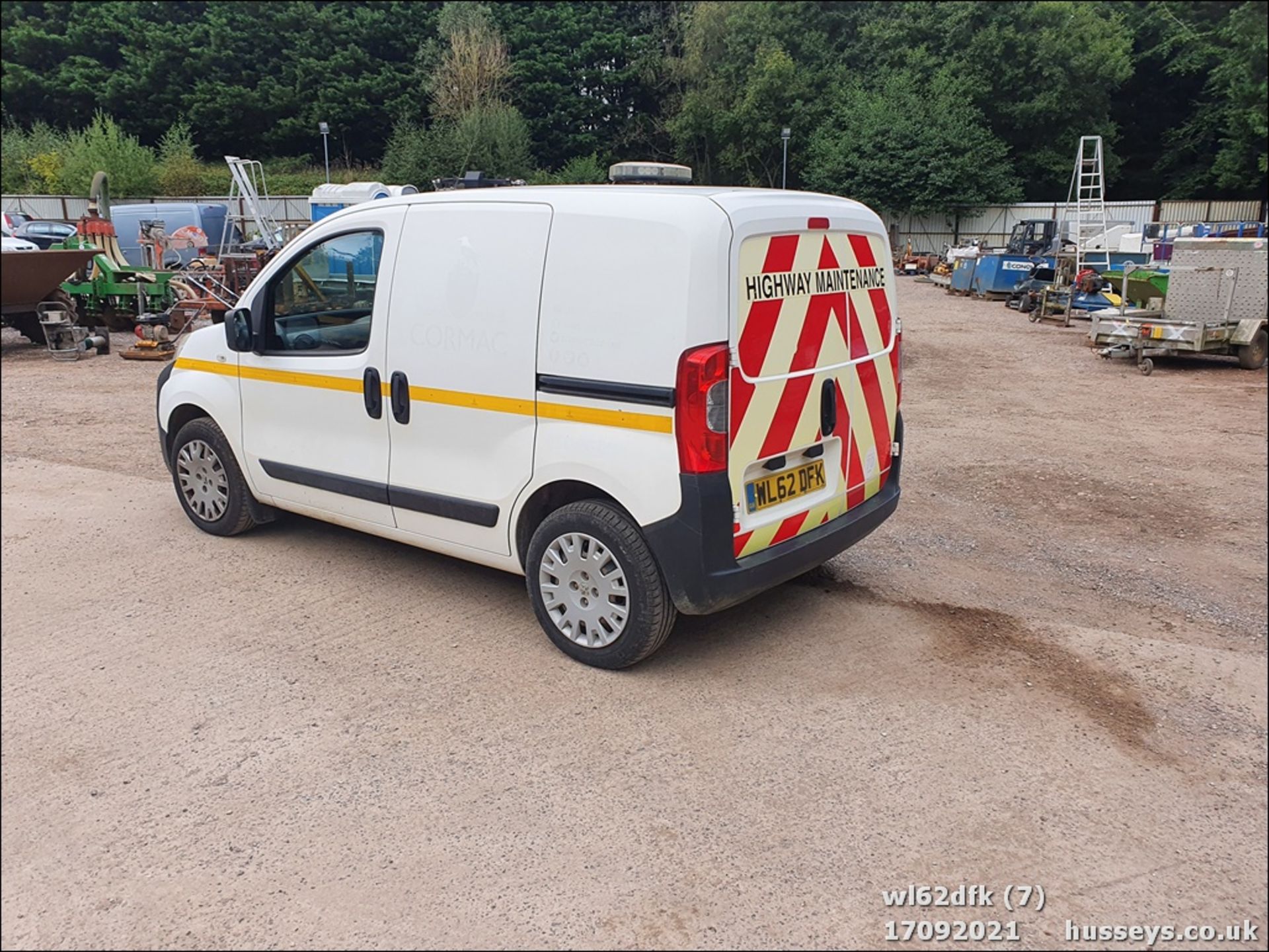 12/62 PEUGEOT BIPPER SE HDI - 1248cc 5dr Van (White, 97k) - Image 7 of 15