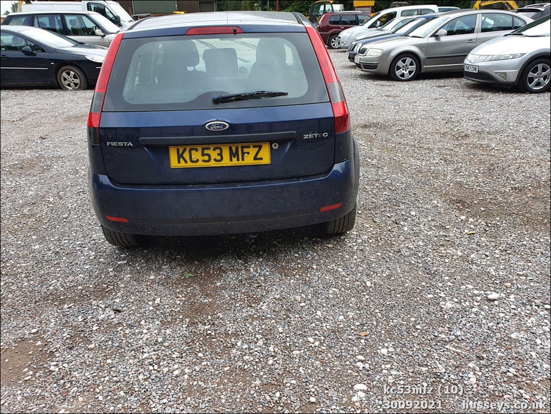 04/53 FORD FIESTA ZETEC - 1388cc 5dr Hatchback (Blue, 54k) - Image 10 of 18