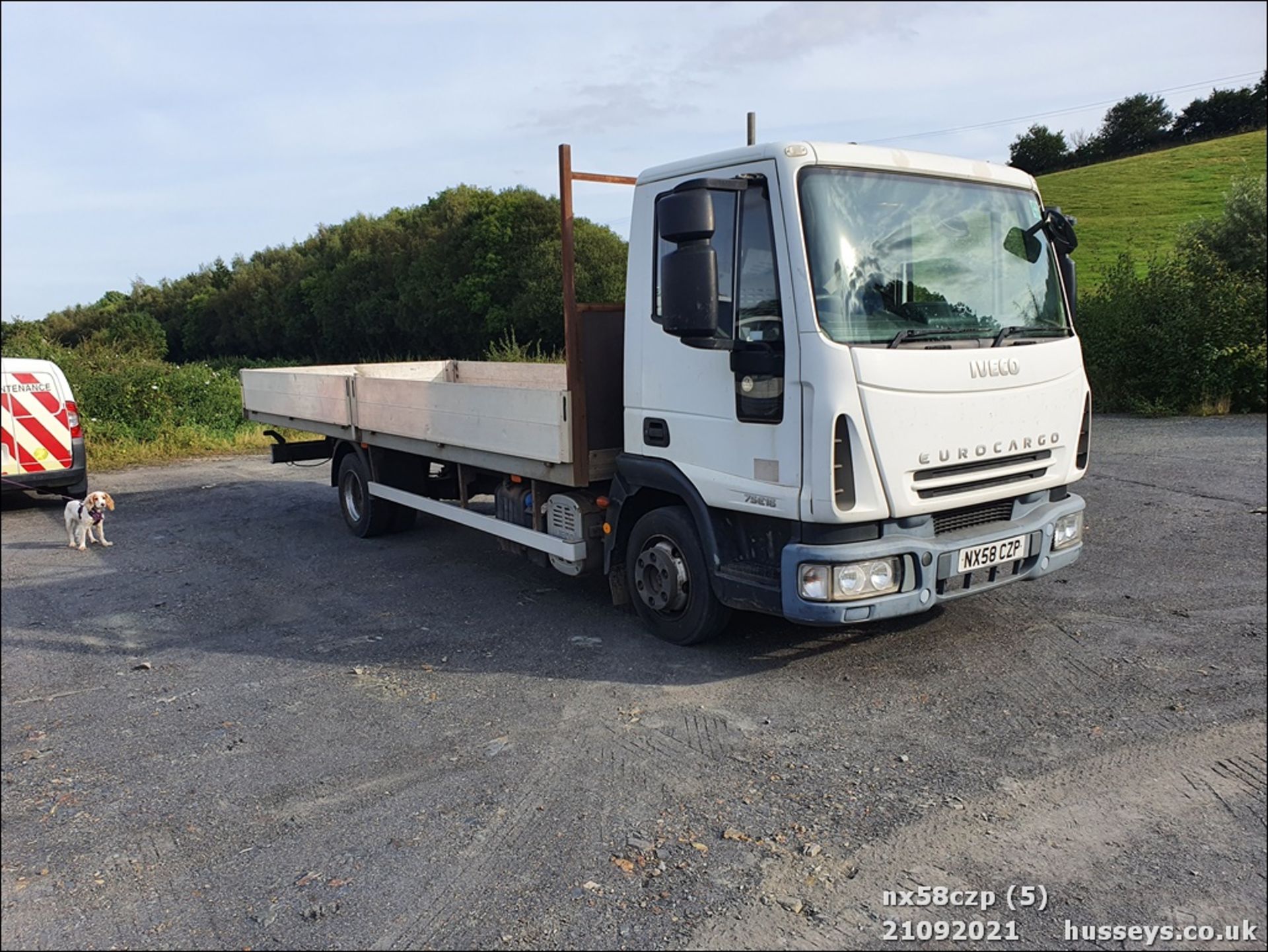 08/58 IVECO EUROCARGO ML75E16 - 3920cc 2dr Flat Bed (White, 326k) - Image 5 of 21