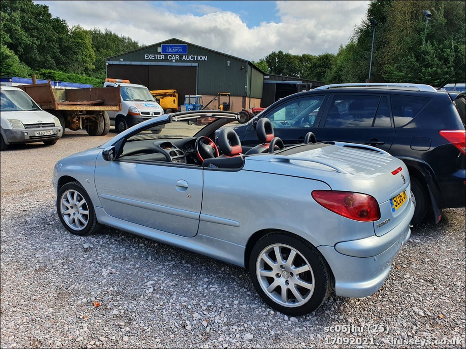 06/06 PEUGEOT 206 ALLURE CC - 1587cc 2dr Convertible (Silver, 84k) - Image 18 of 22