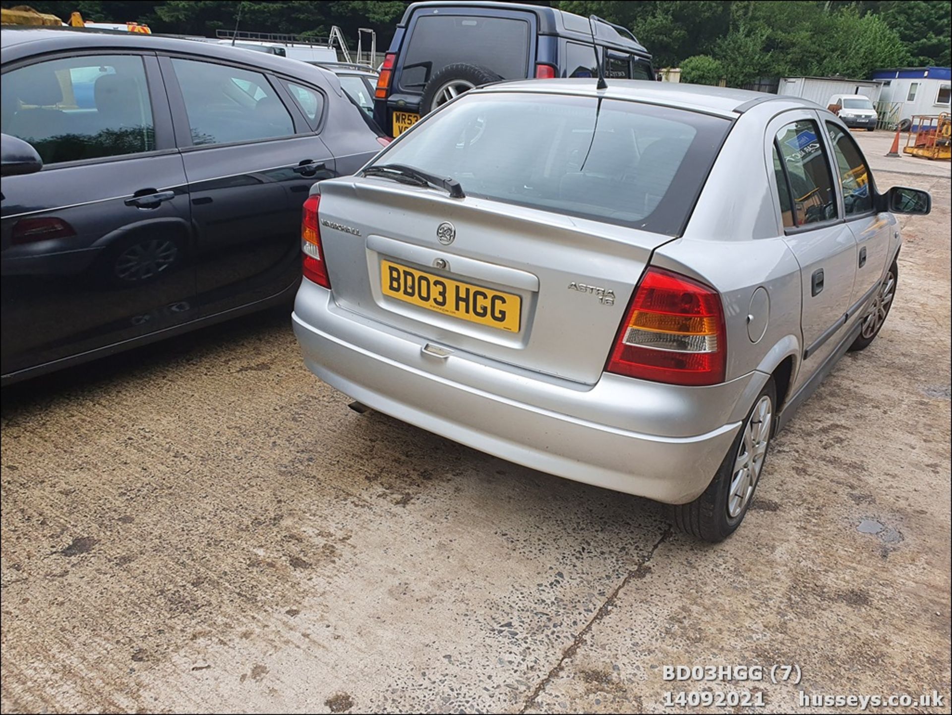 03/03 VAUXHALL ASTRA CLUB 8V - 1598cc 5dr Hatchback (Silver) - Image 7 of 14