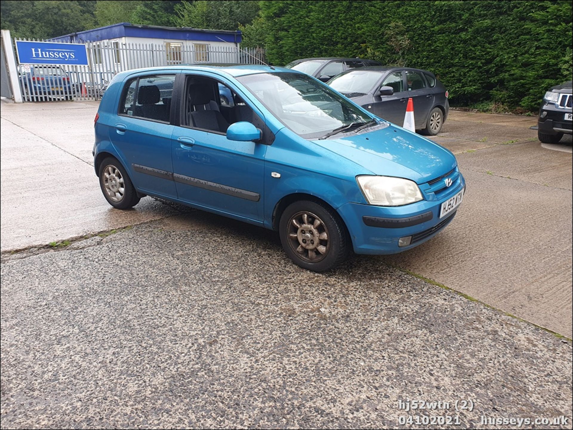 03/52 HYUNDAI GETZ CDX AUTO - 1341cc 5dr Hatchback (Blue, 54k) - Image 2 of 20