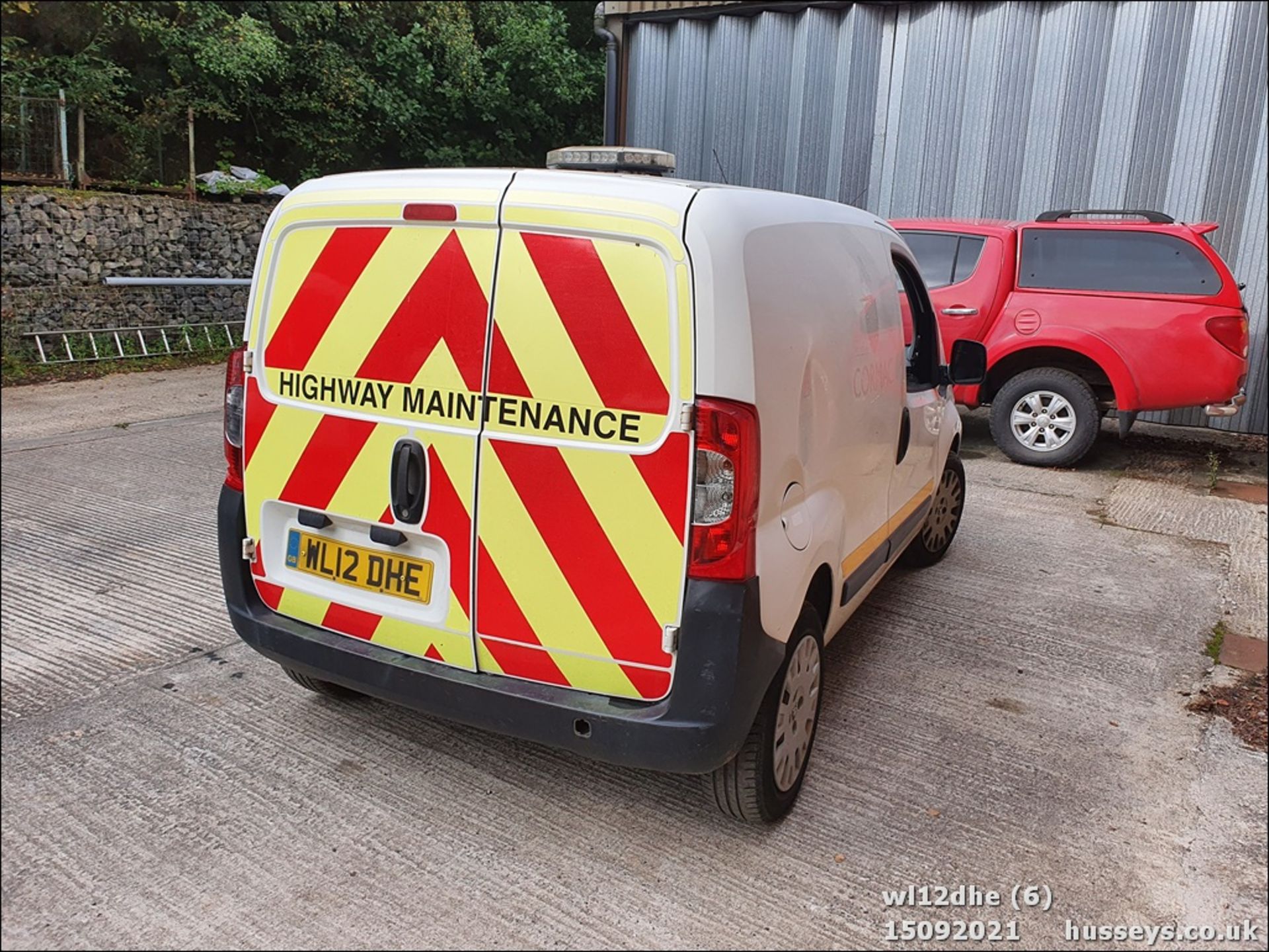 12/12 PEUGEOT BIPPER SE HDI - 1248cc 5dr Van (White, 113k) - Image 6 of 9